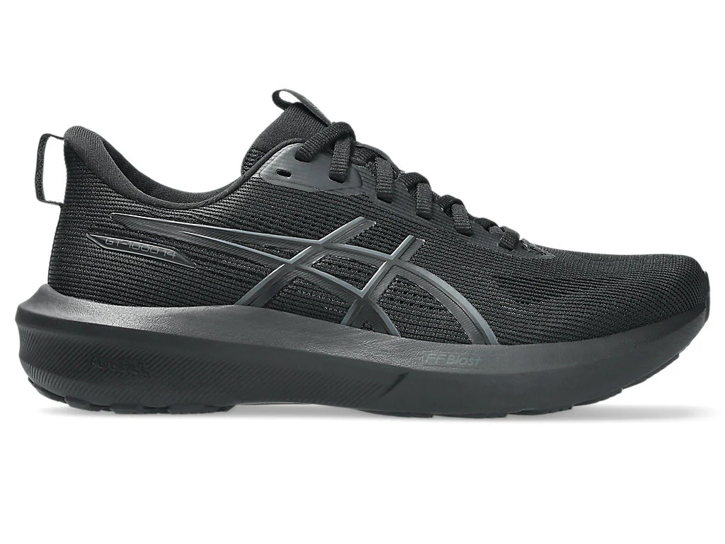 ASICS Women's GT 1000 14 TRIPLE BLACK RUNNING SHOES