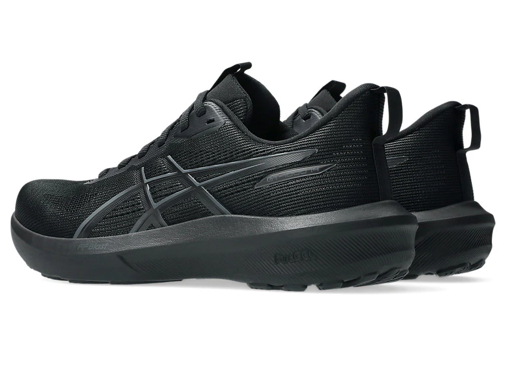ASICS Women's GT 1000 14 TRIPLE BLACK RUNNING SHOES - Image 4
