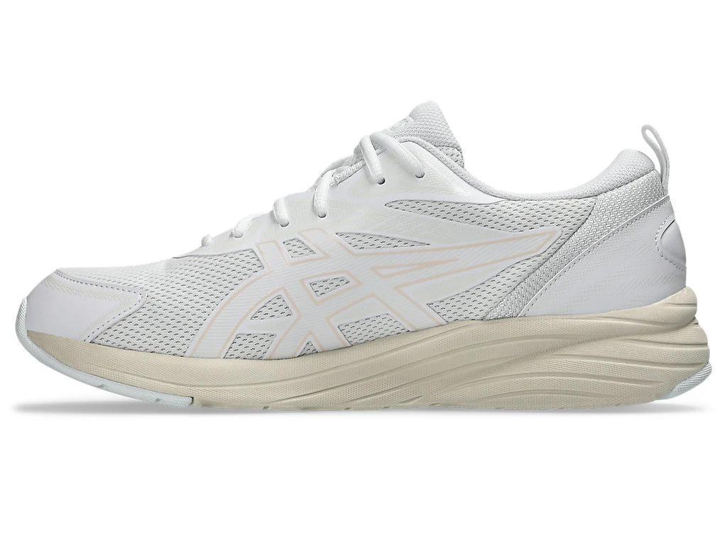 ASICS UNISEX GEL-QUANTUM KEI WHITE/CREAM RUNNING SHOES - Image 2