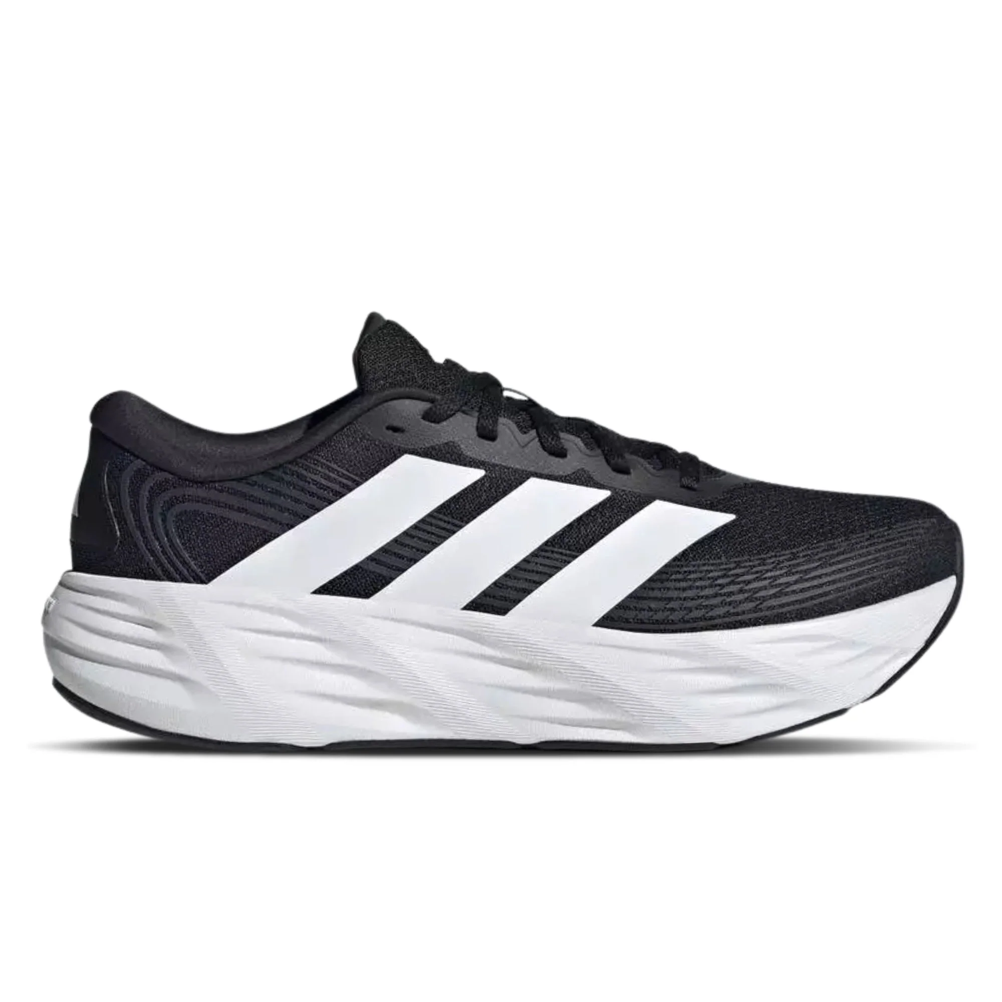 ADIDAS MEN'S GALAXY 8 BLACK/WHITE RUNNING SHOES