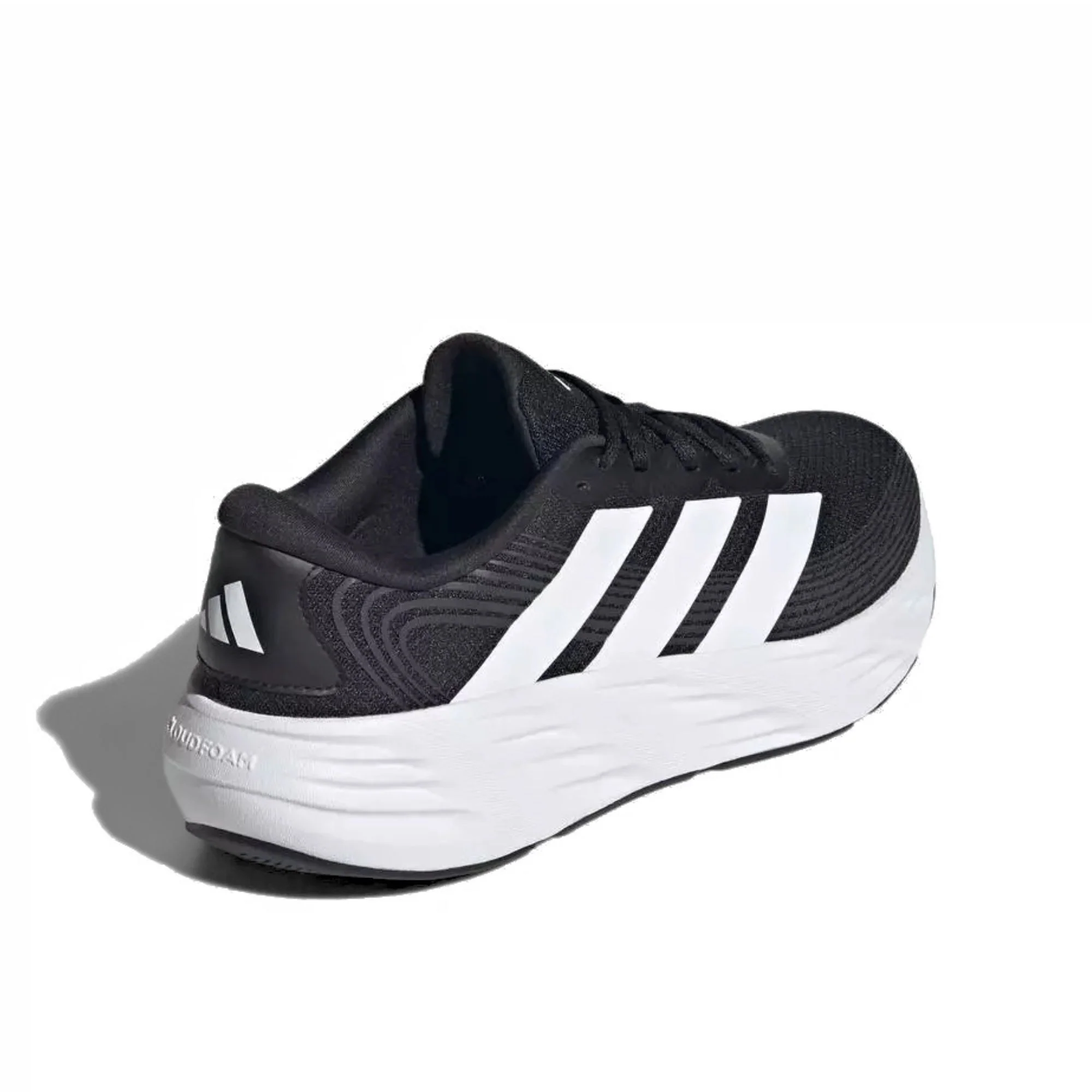 ADIDAS MEN'S GALAXY 8 BLACK/WHITE RUNNING SHOES - Image 3