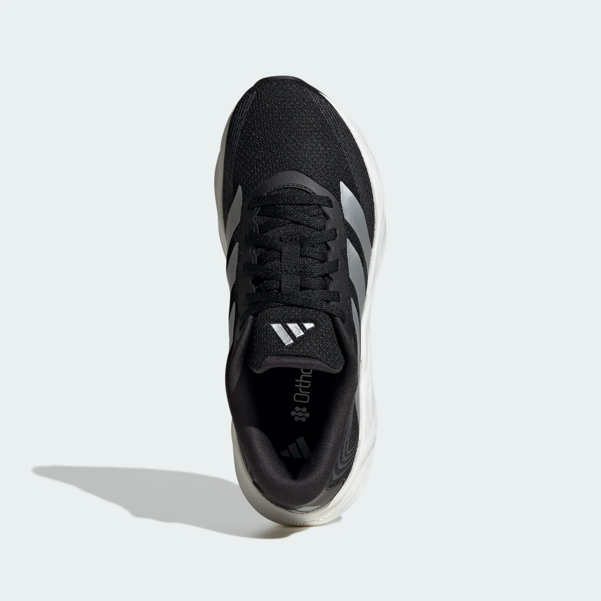 ADIDAS WOMEN'S GALAXY 8 BLACK/SILVER RUNNING SHOES - Image 3