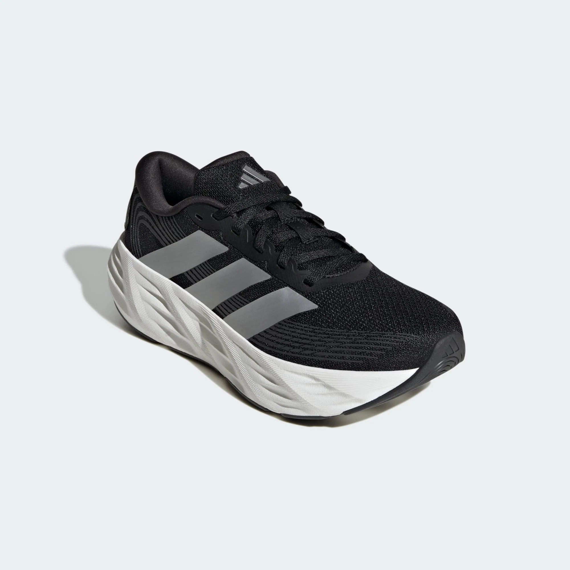 ADIDAS WOMEN'S GALAXY 8 BLACK/SILVER RUNNING SHOES - Image 5