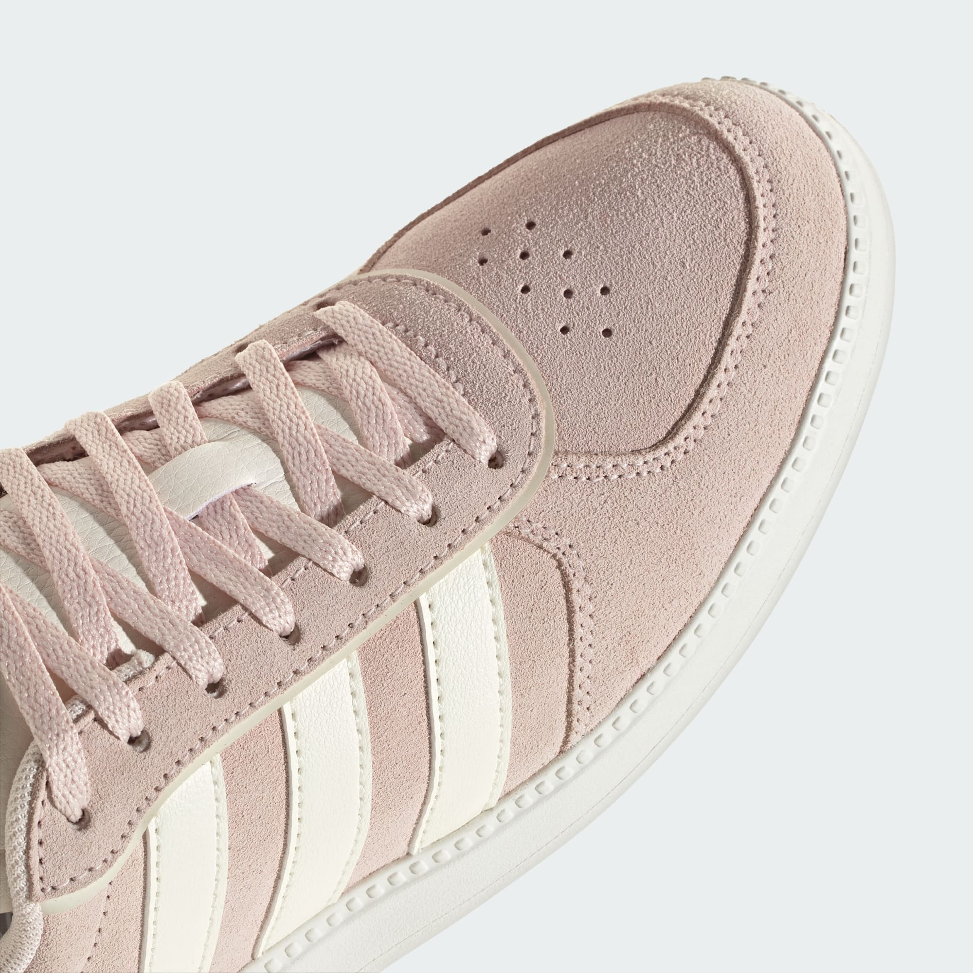 ADIDAS WOMEN'S BREAKNET SLEEK QUARTZ/WHITE SNEAKER SHOES - Image 7