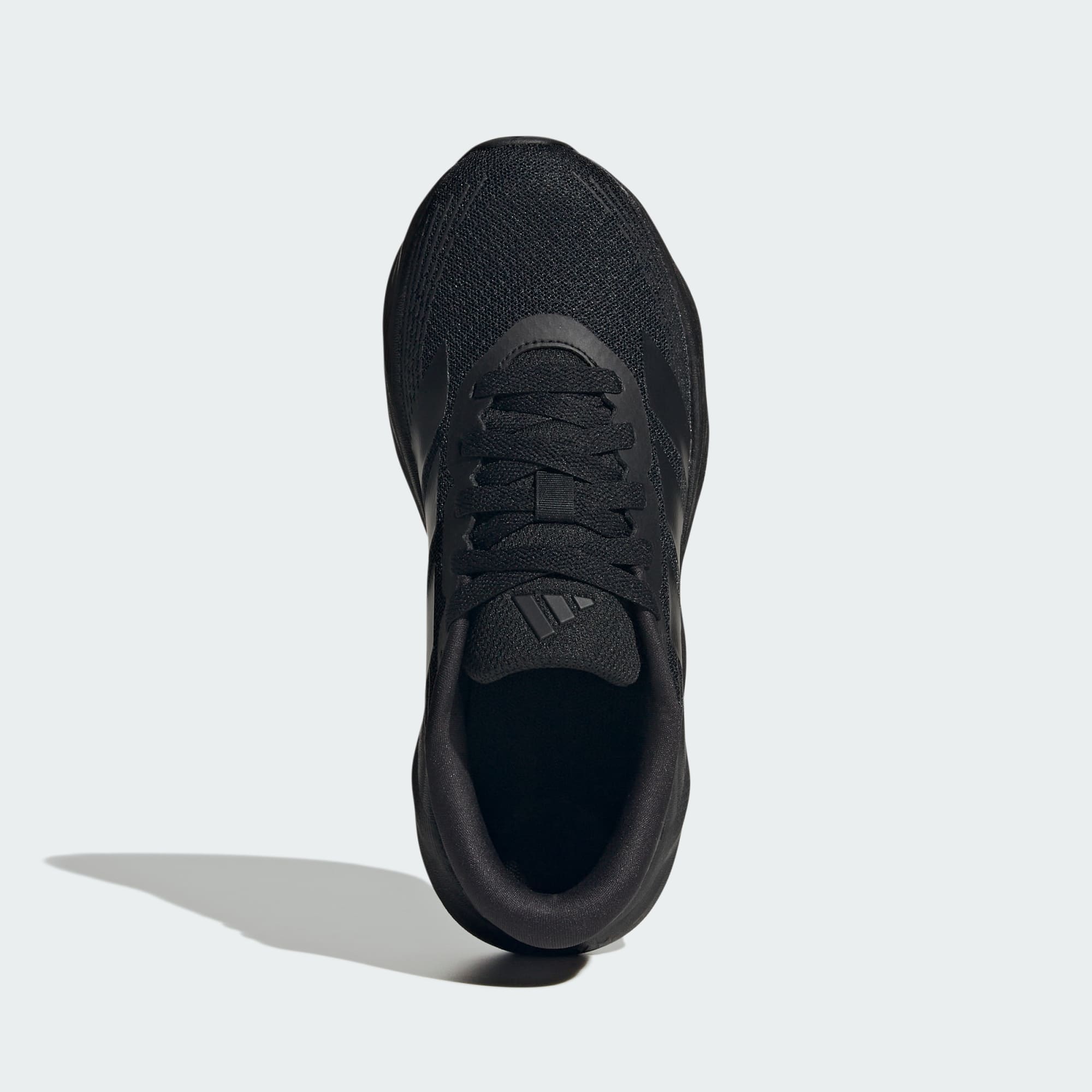 ADIDAS KID'S GALAXY 8 TRIPLE BLACK RUNNING SHOES - Image 3