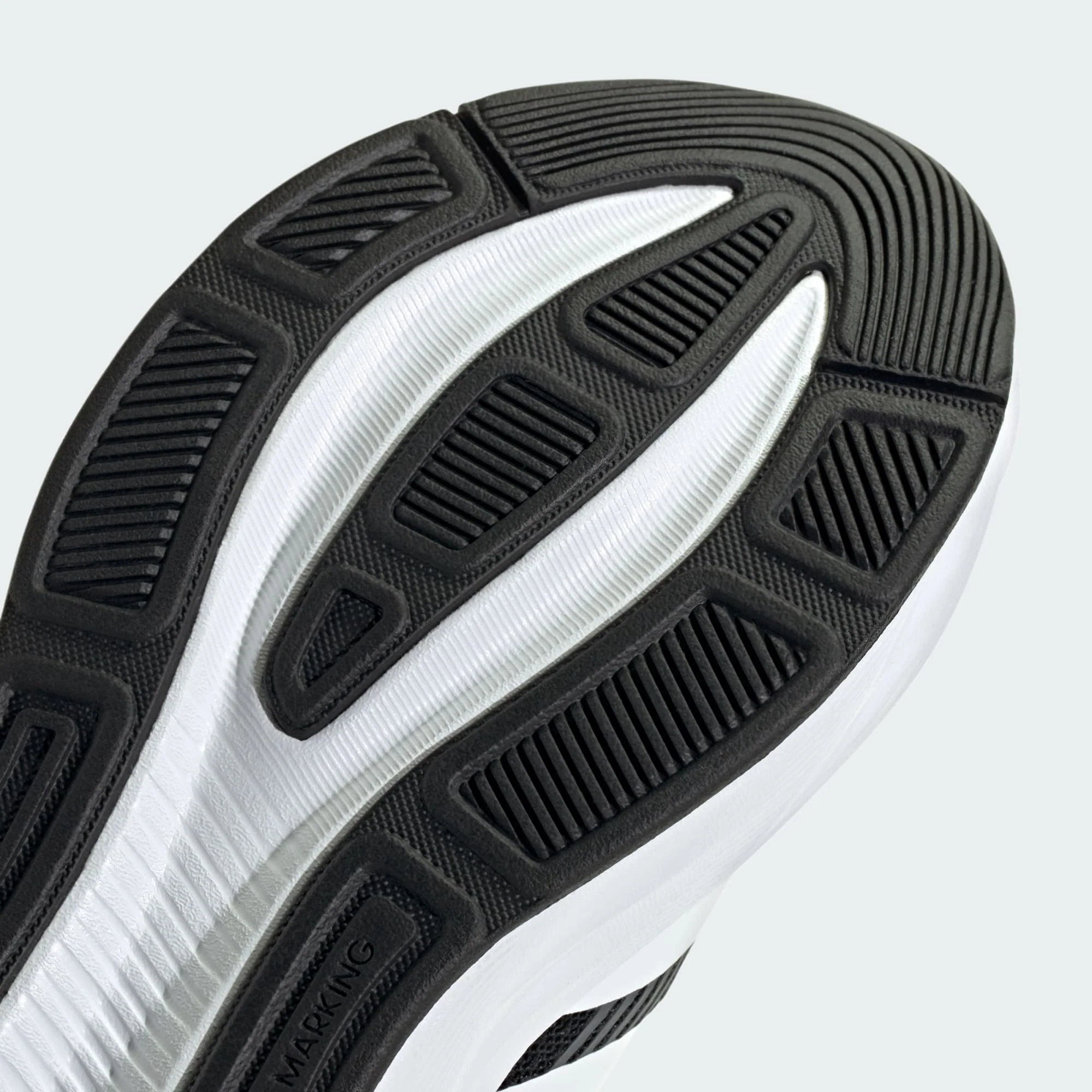 ADIDAS KID'S GALAXY 8 BLACK/WHITE RUNNING SHOES - Image 6
