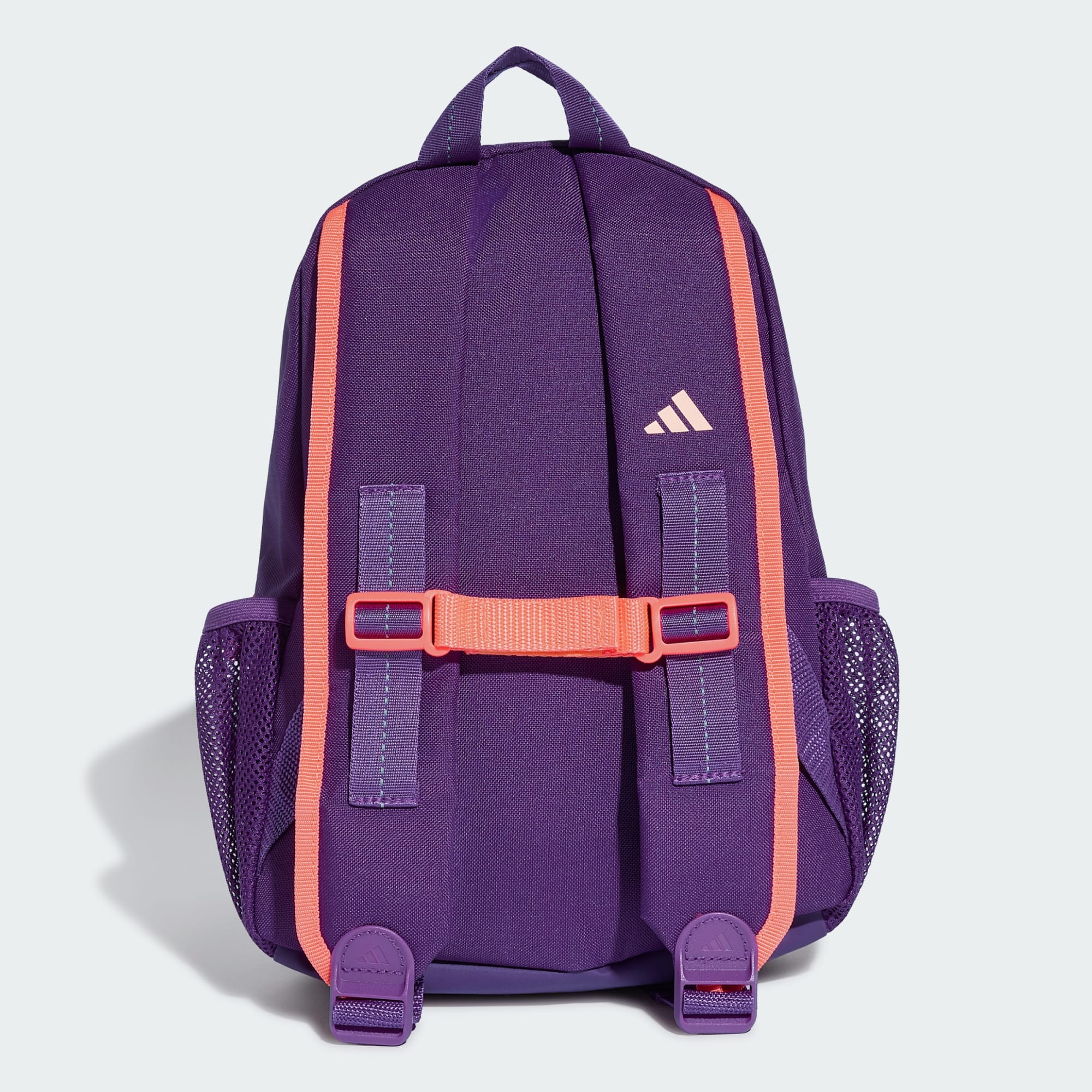 ADIDAS LITTLE KIDS NEON PURPLE/PEACH BACKPACK - Image 2