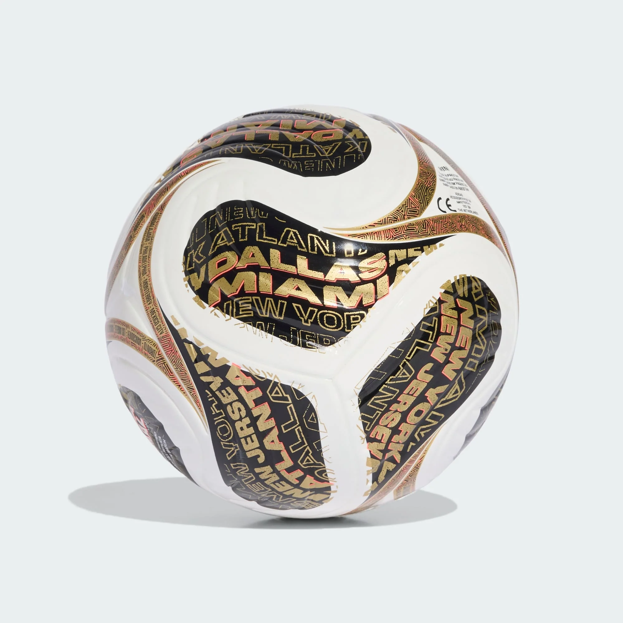 ADIDAS FIFA World Cup 26 Trionda Finals League WHITE/GOLD Mini Ball - Image 2