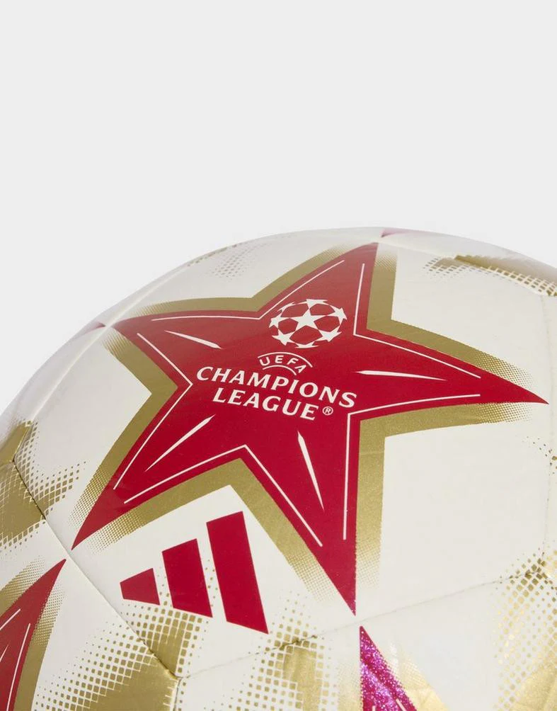 ADIDAS UEFA CHAMPIONS LEAGUE 26/27 WHITE/GOLD BALL - Image 3