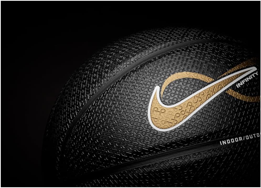 NIKE INFINITY GAMETACK BLACK/GOLD BASKETBALL - Image 3