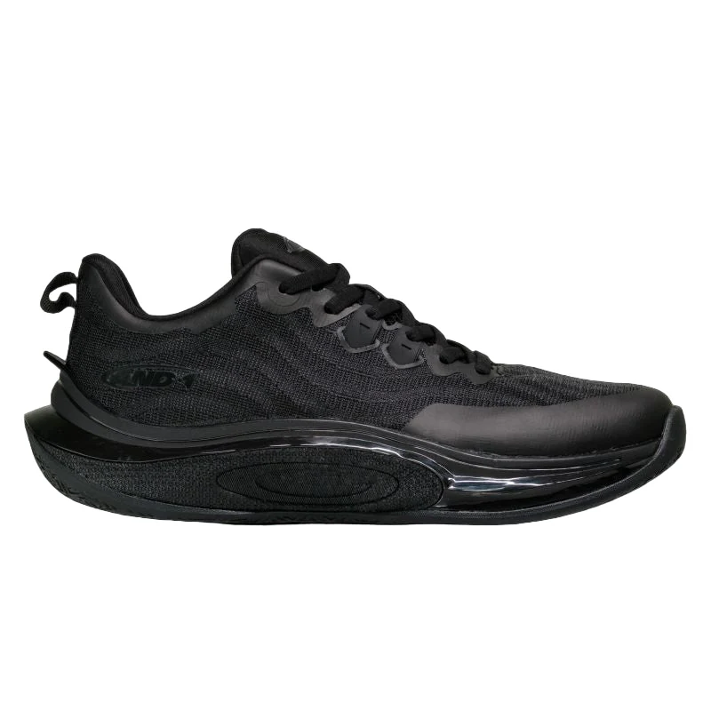 AND 1 MEN'S XLR8 TRIPLE BLACK BASKETBALL SHOES