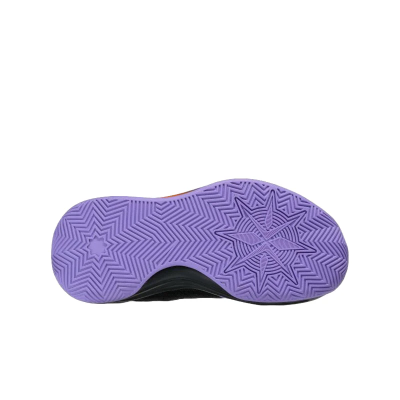 AND 1 KID'S XLR8 BLACK/PURPLE/ORANGE BASKETBALL SHOES - Image 3