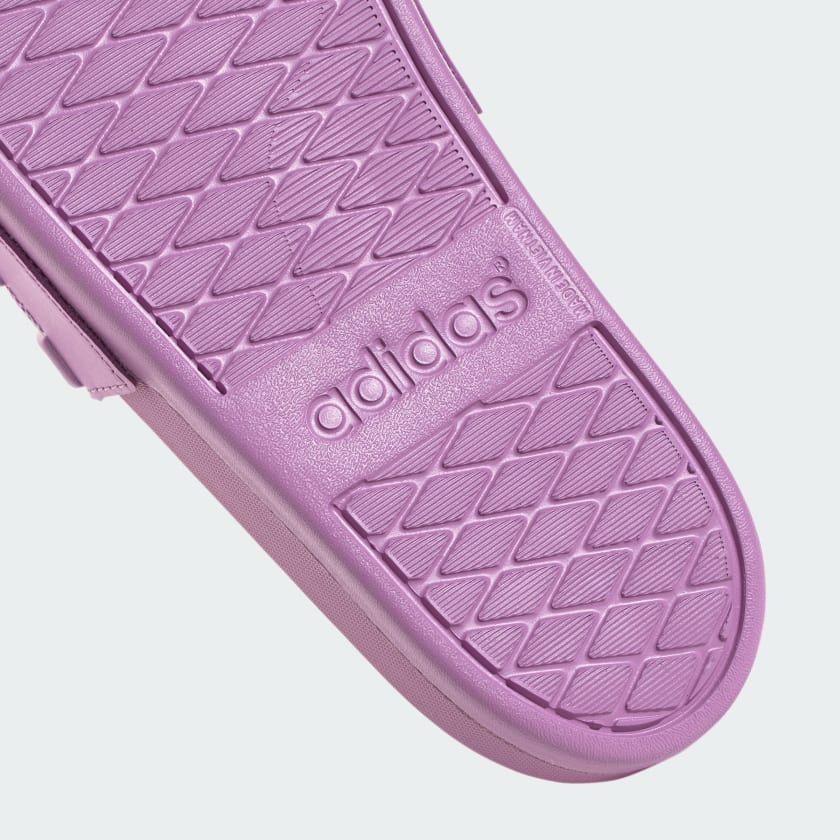 ADIDAS WOMEN'S ADILETTE COMFORT PURPLE SLIDES - Image 5