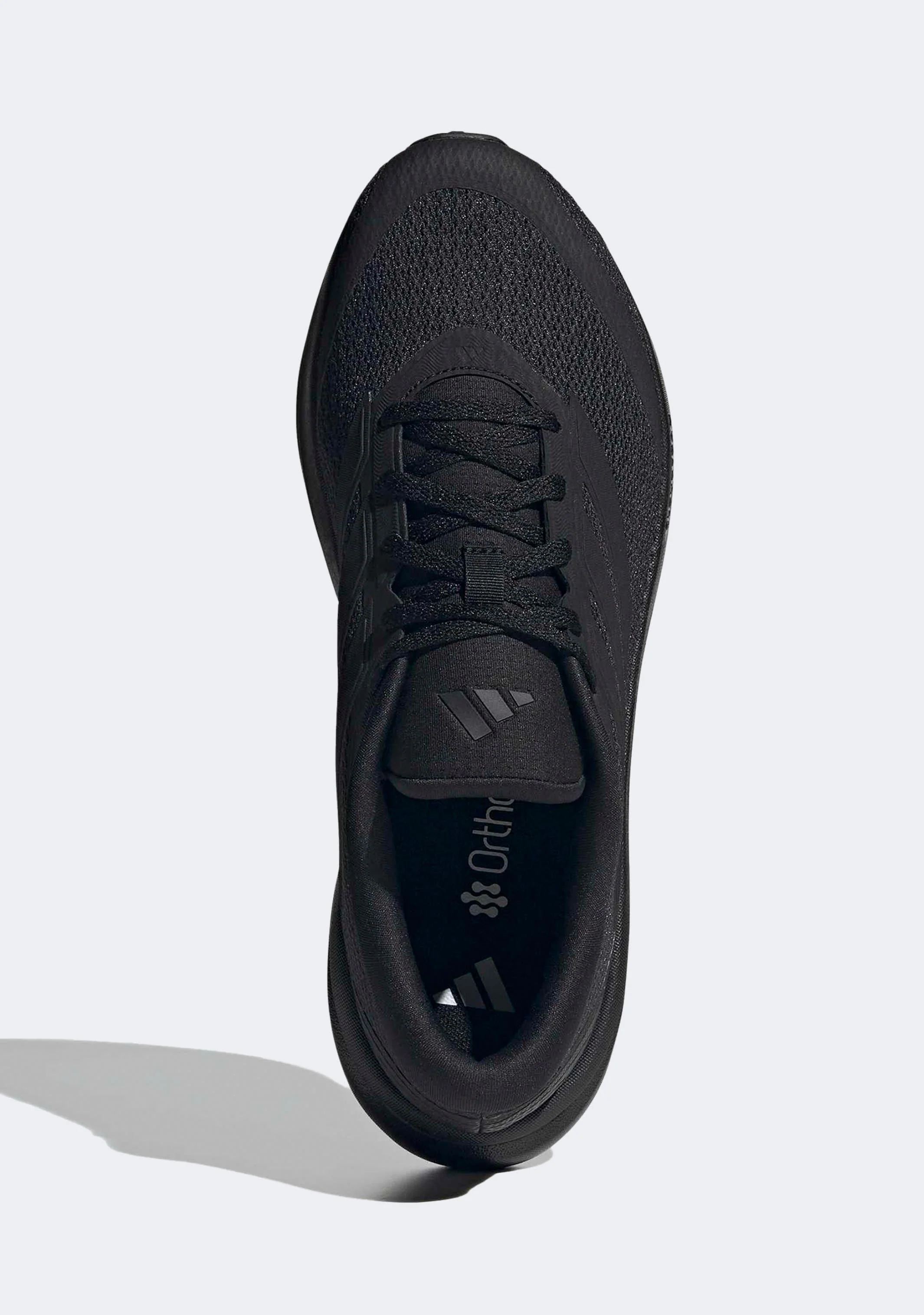 ADIDAS MEN'S RUNFALCON 6 TRIPLE BLACK RUNNING SHOES - Image 3
