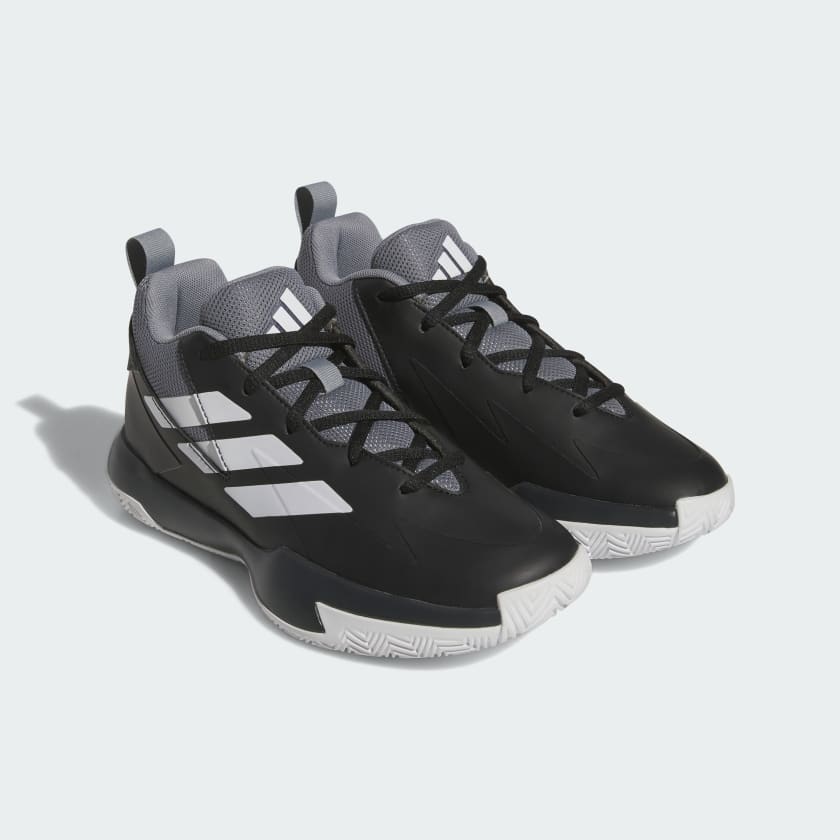 Adidas Junior Cross Em Black Basektball Shoes - Image 2