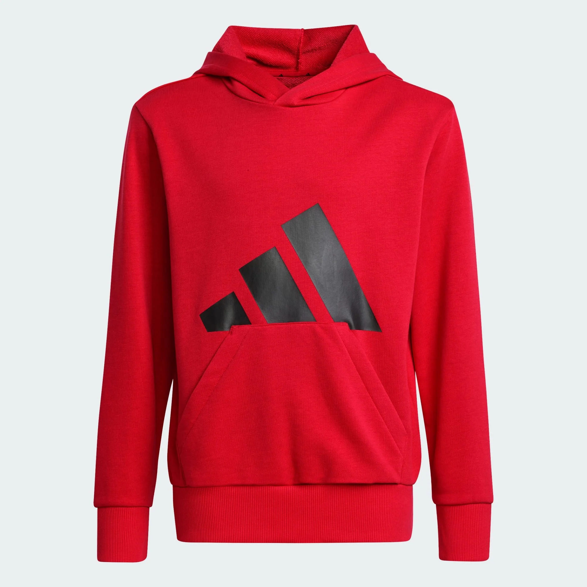 Adidas Kid's Essentials Big Logo French Terry Ruby Hoodie - Image 2