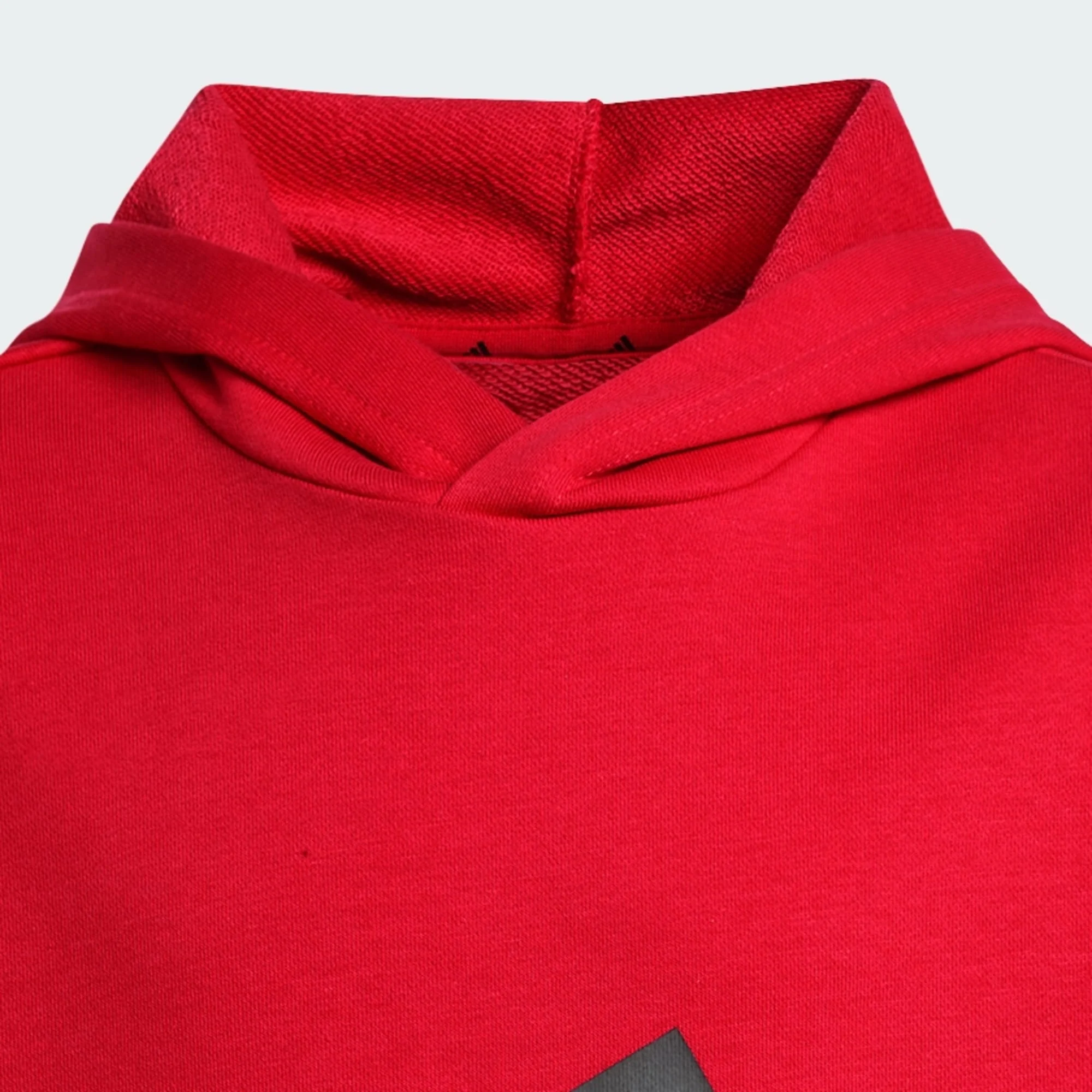 Adidas Kid's Essentials Big Logo French Terry Ruby Hoodie - Image 3