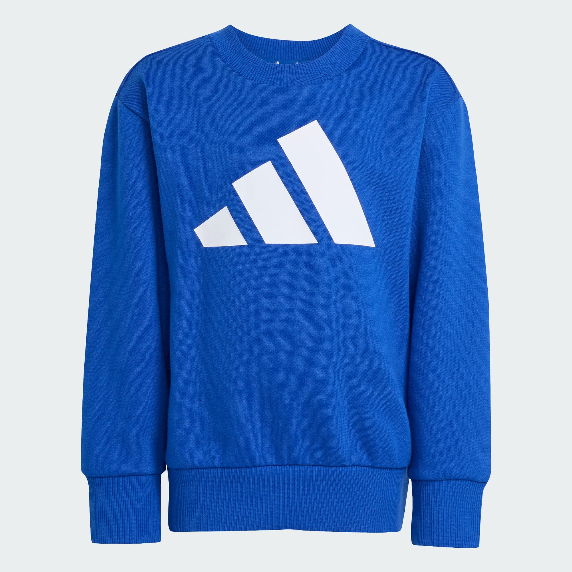 Adidas Kid's Essentials Big Logo Royal/White Tracksuit Set - Image 3
