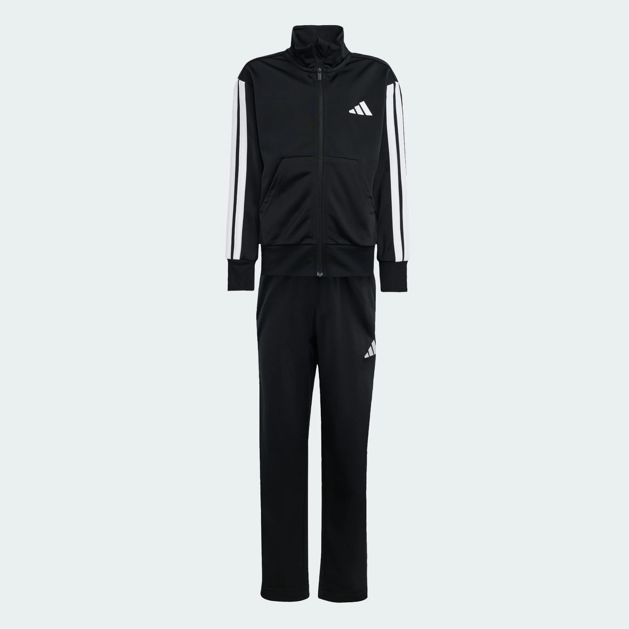 Adidas Kid's Essentials Climacool Black/White Tracksuit Set - Image 2