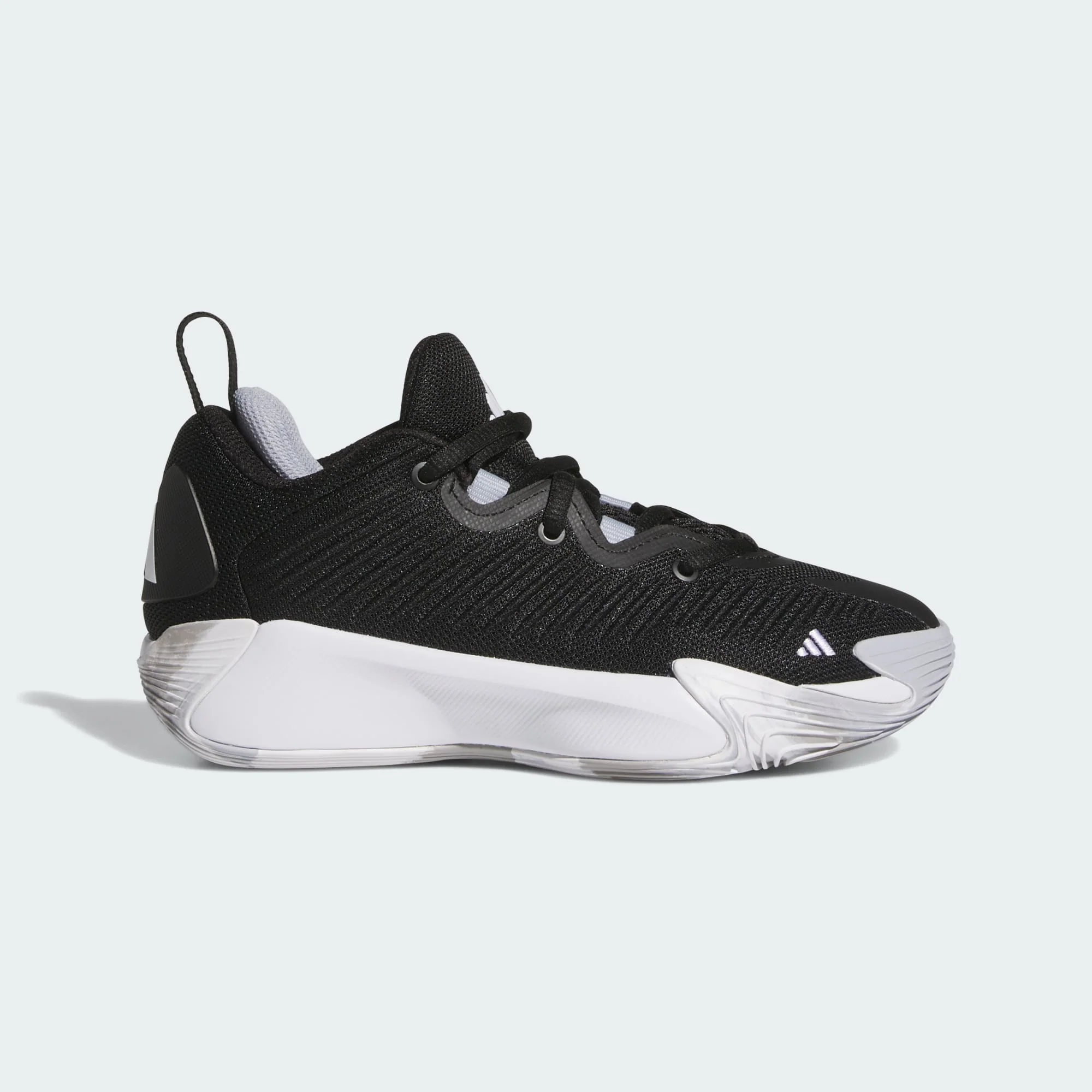 Adidas Kid's Initiation J Shoes Black/White Basketball Shoes