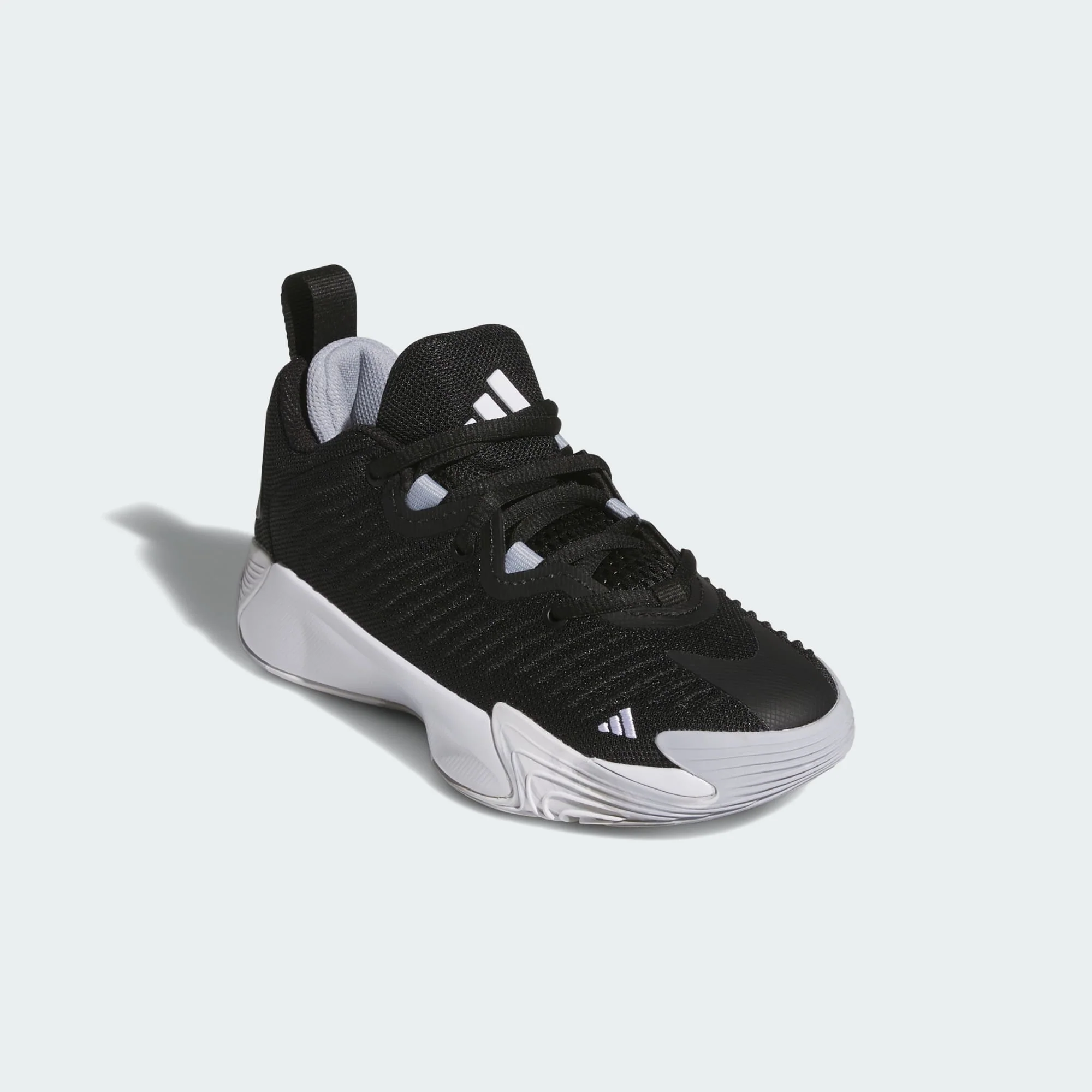 Adidas Kid's Initiation J Shoes Black/White Basketball Shoes - Image 5