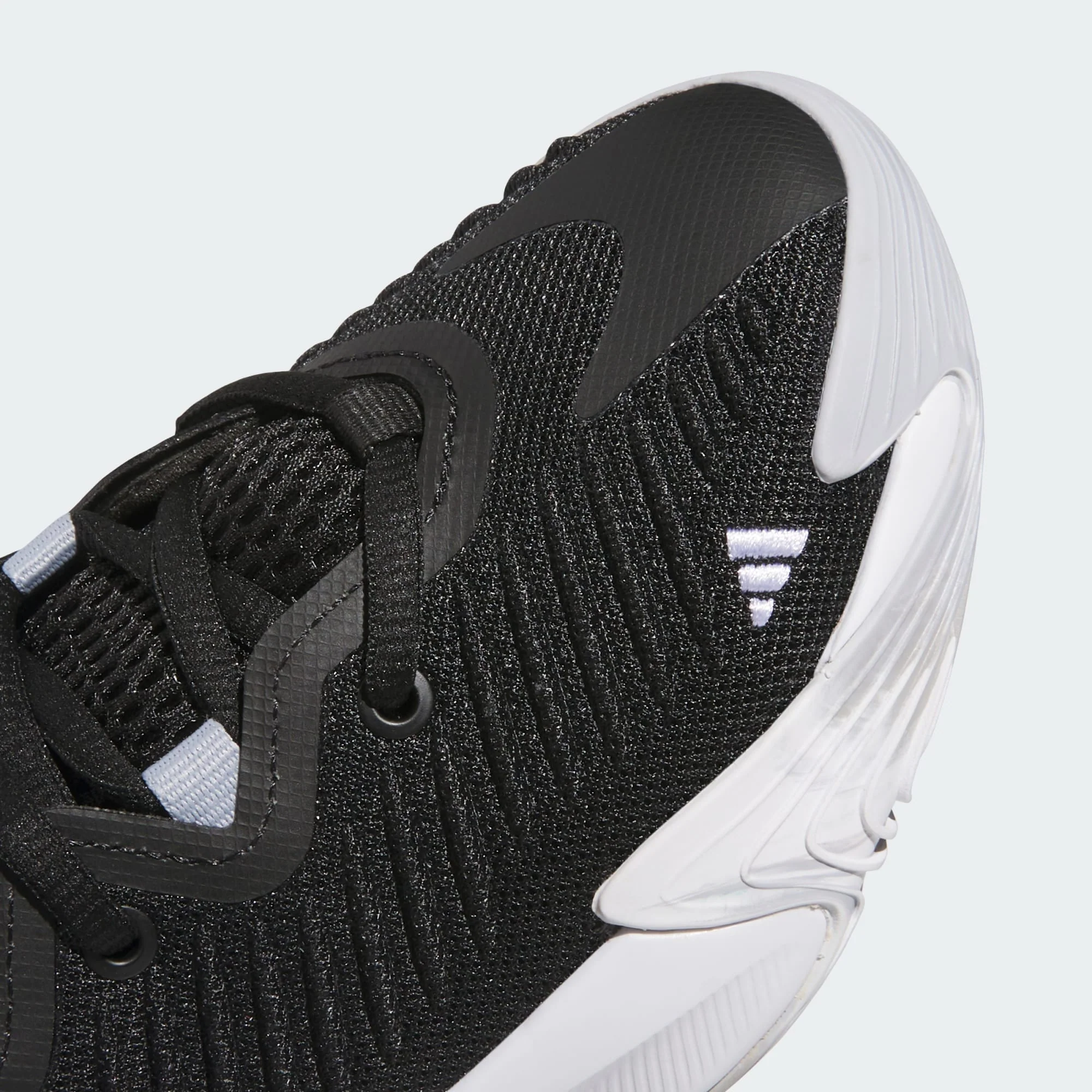 Adidas Kid's Initiation J Shoes Black/White Basketball Shoes - Image 7