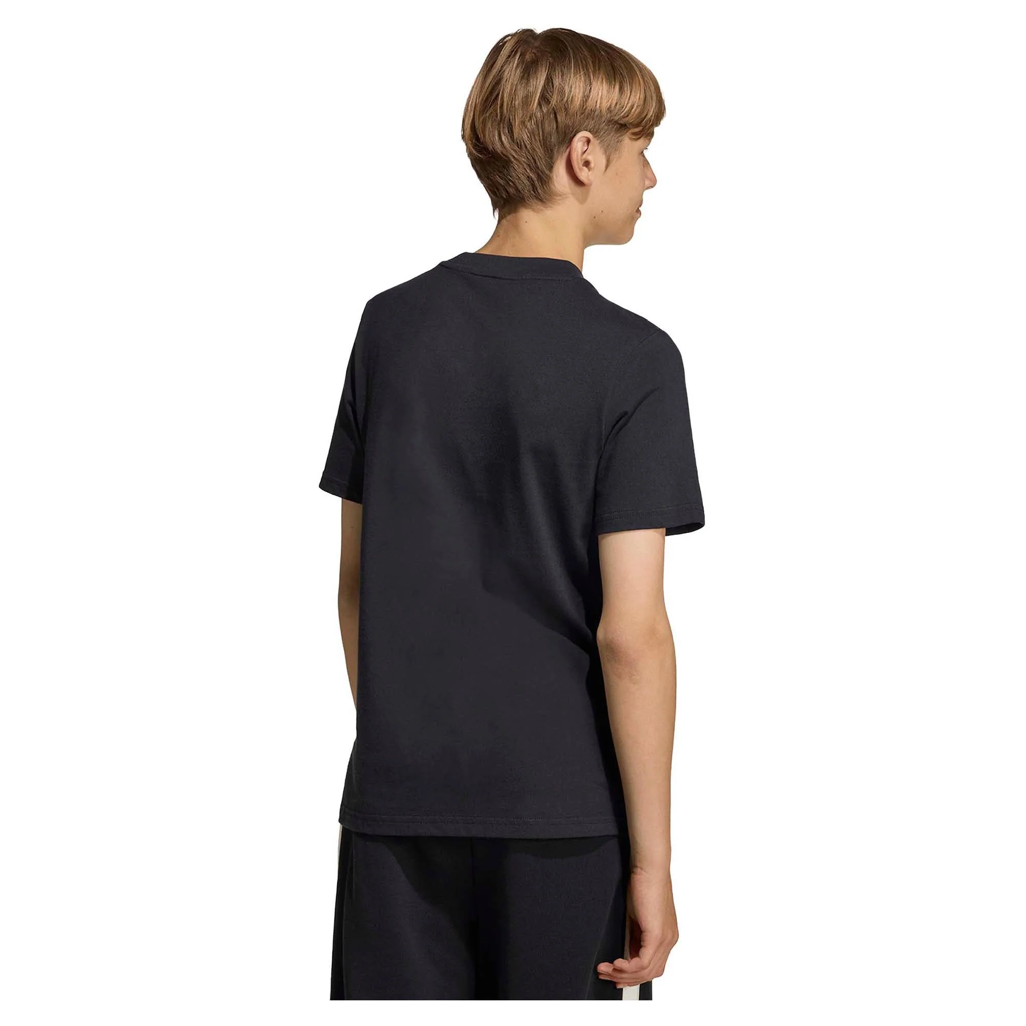 Adidas Kid's Stadium Graphic Black Tee - Image 3