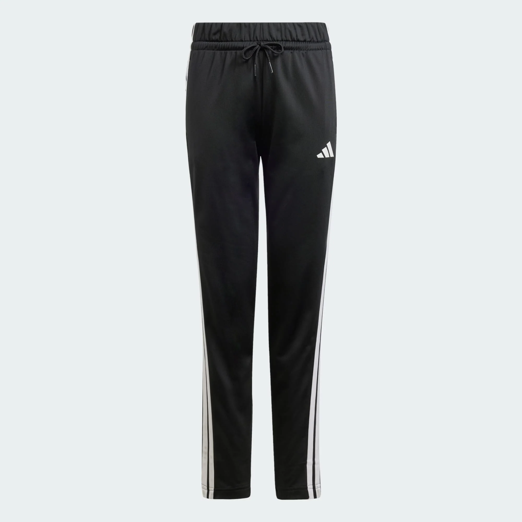 Adidas Kid's Tiberio Tricot 3-Stripes Black/Red Tracksuit Set - Image 4