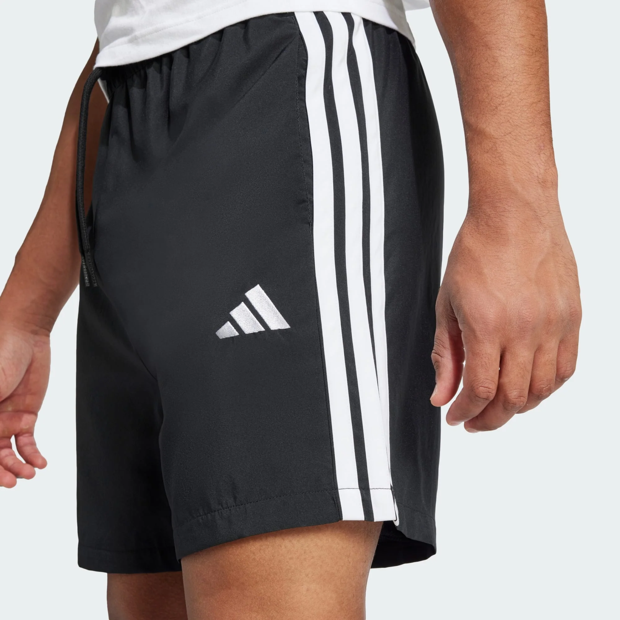 Adidas Men's 3-Stripes Chelsea Black Short - Image 6