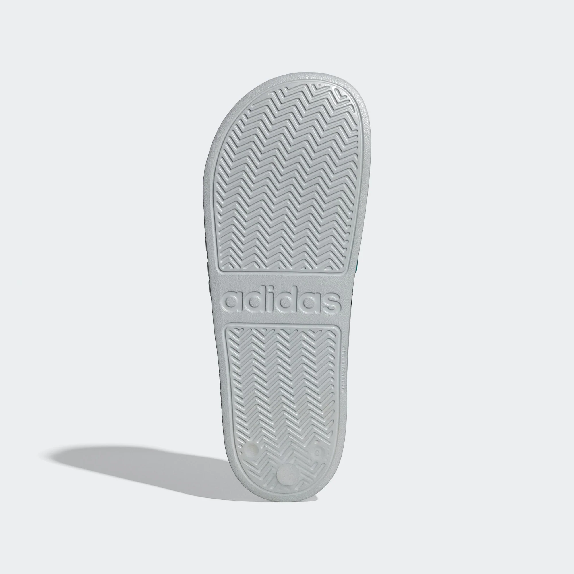 Adidas Unisex Adilette Shower Black/Teal Slides - Image 3