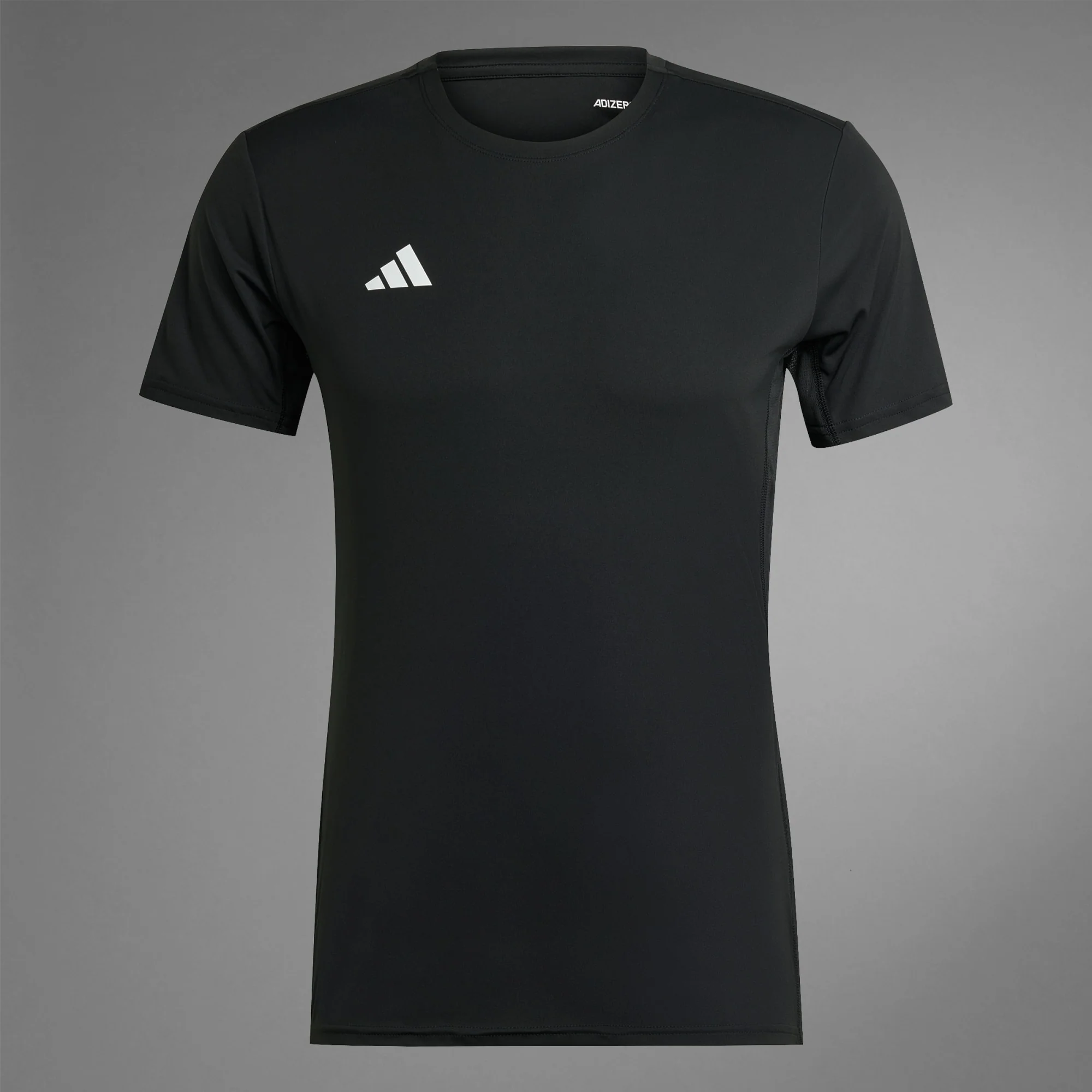 ADIDAS MEN'S ADIZERO ESSENTIALS RUNNING BLACK TEE - Image 2