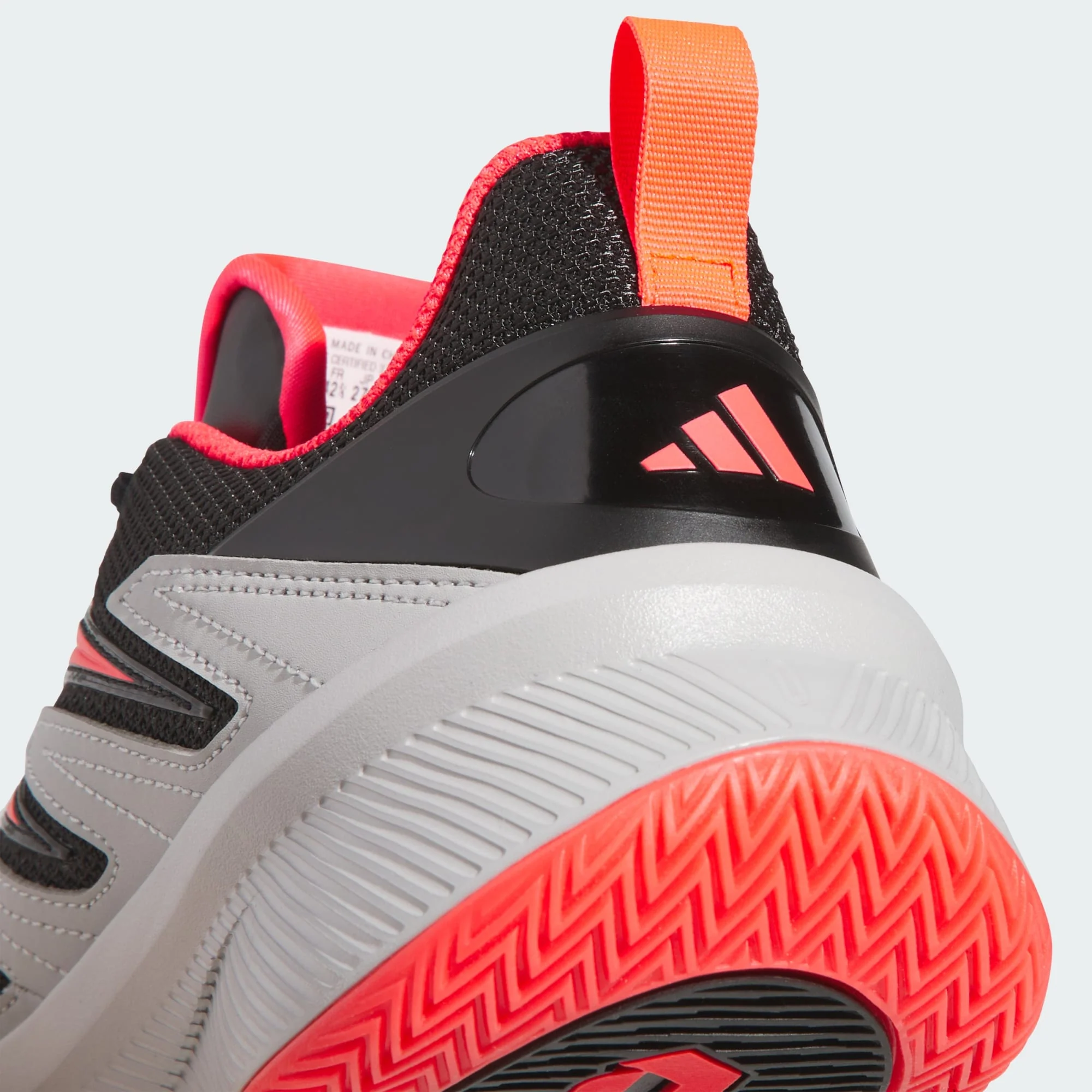 Adidas Men's Dame Certified 3 White/Black Basketball Shoes - Image 5