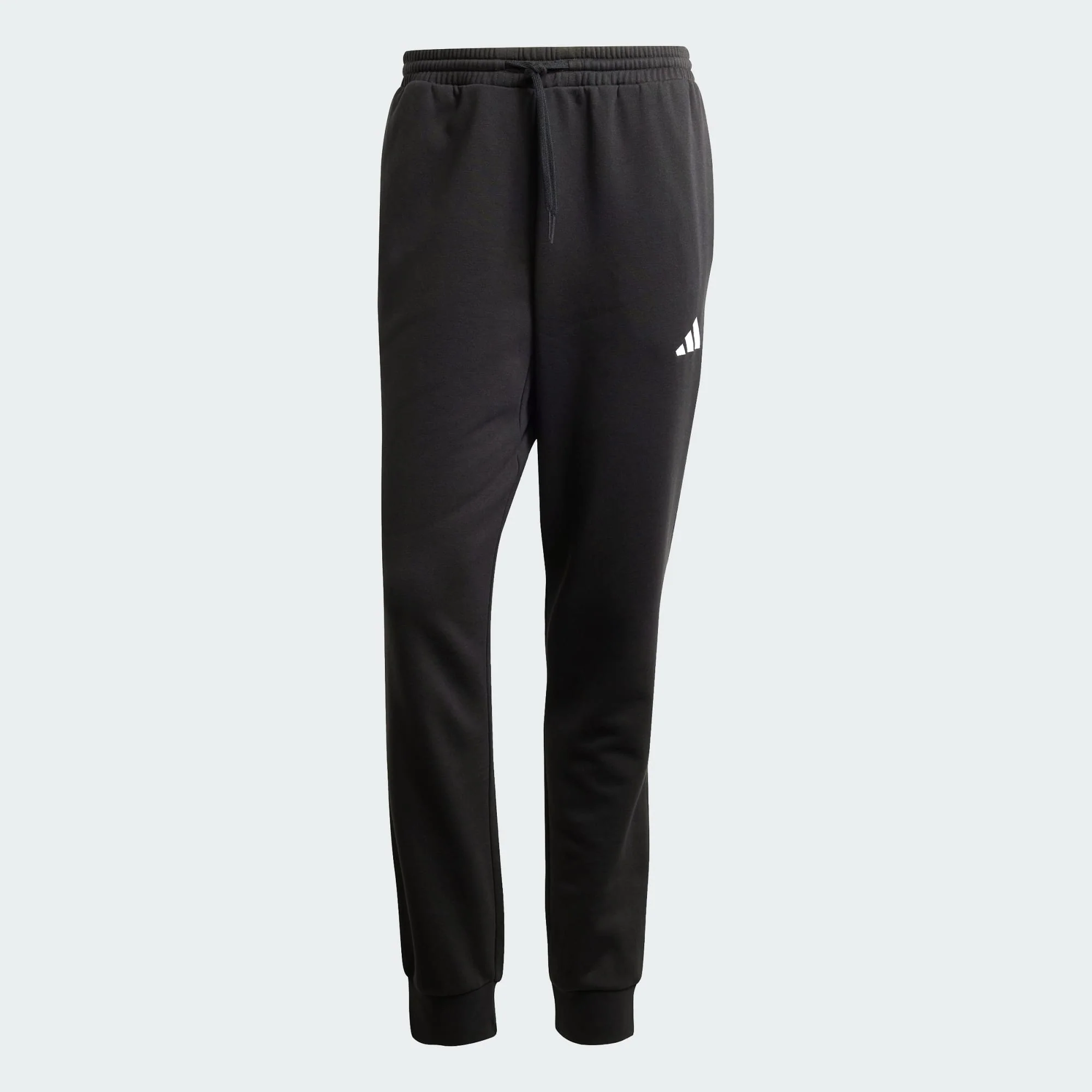 Adidas Men's Essentials Feelcozy Fleece Black Pant - Image 3