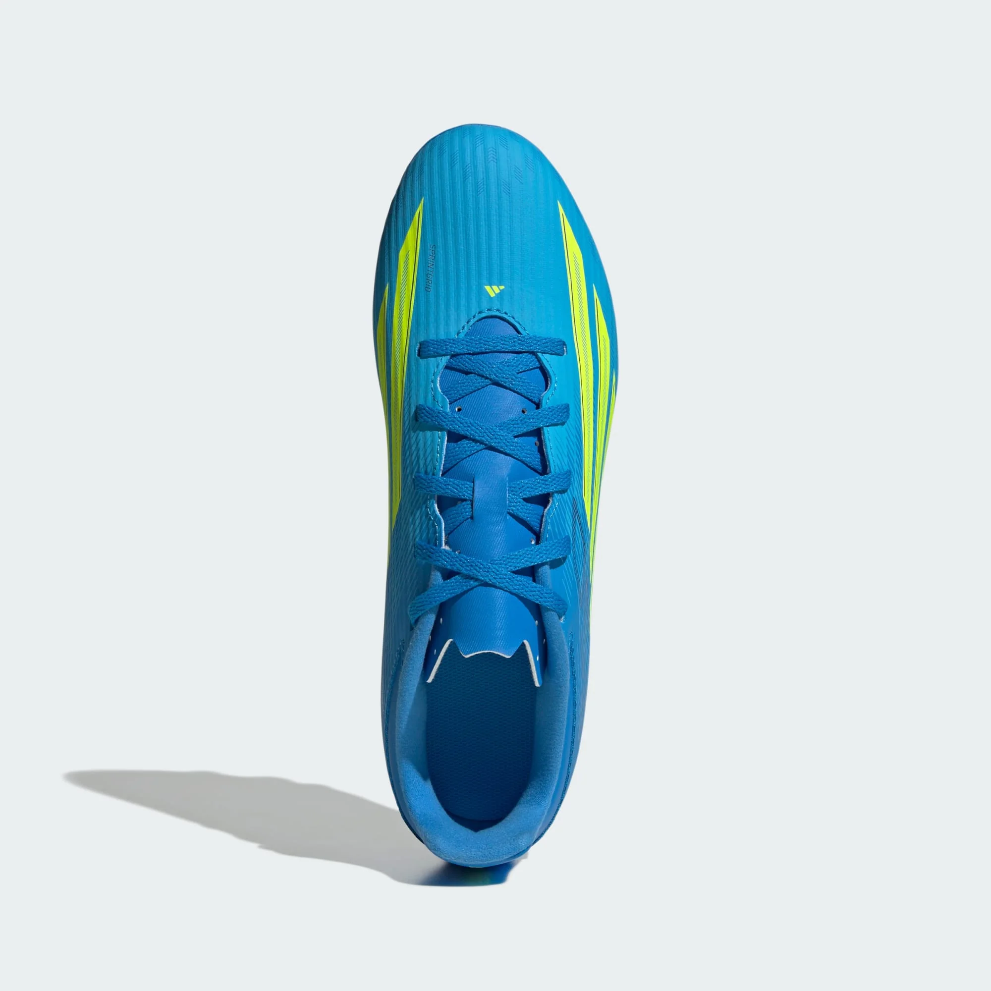 Adidas Men's F50 Club Fg/Mg Blue/Solar Football Boots - Image 3