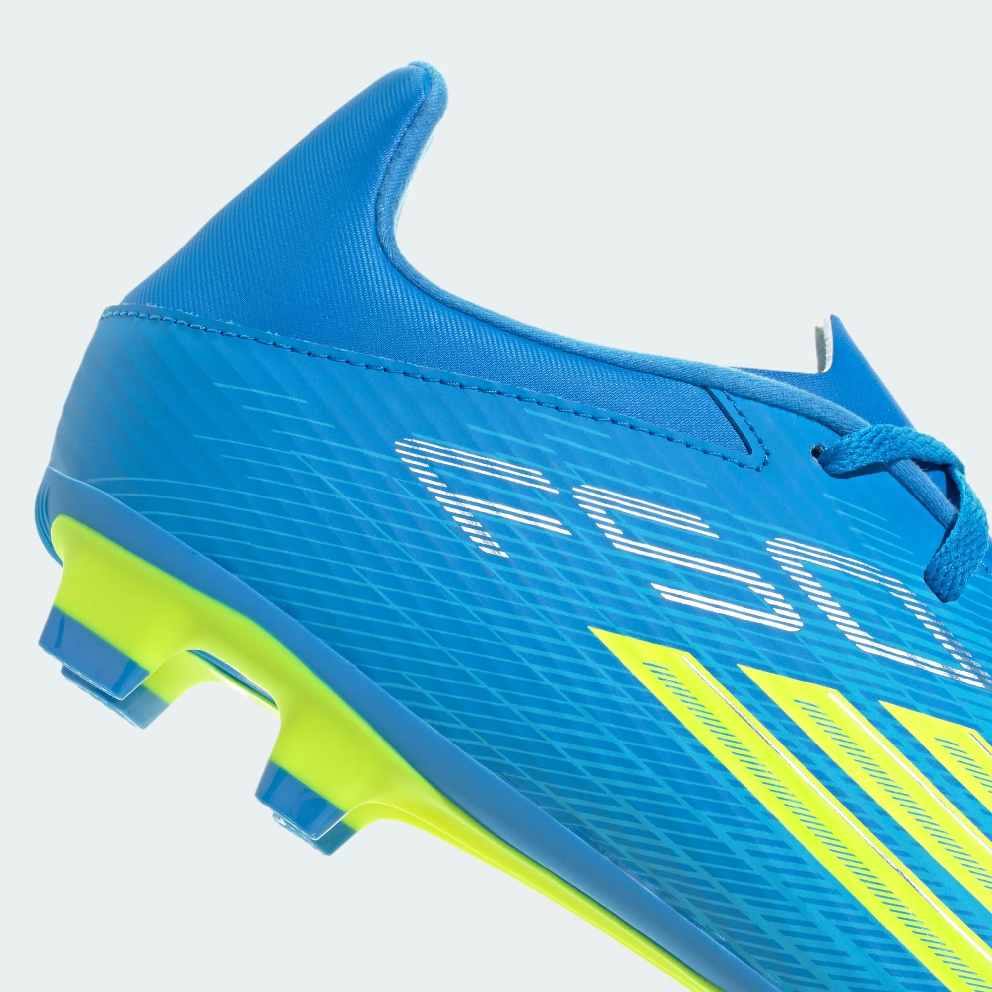 Adidas Men's F50 Club Fg/Mg Blue/Solar Football Boots - Image 6