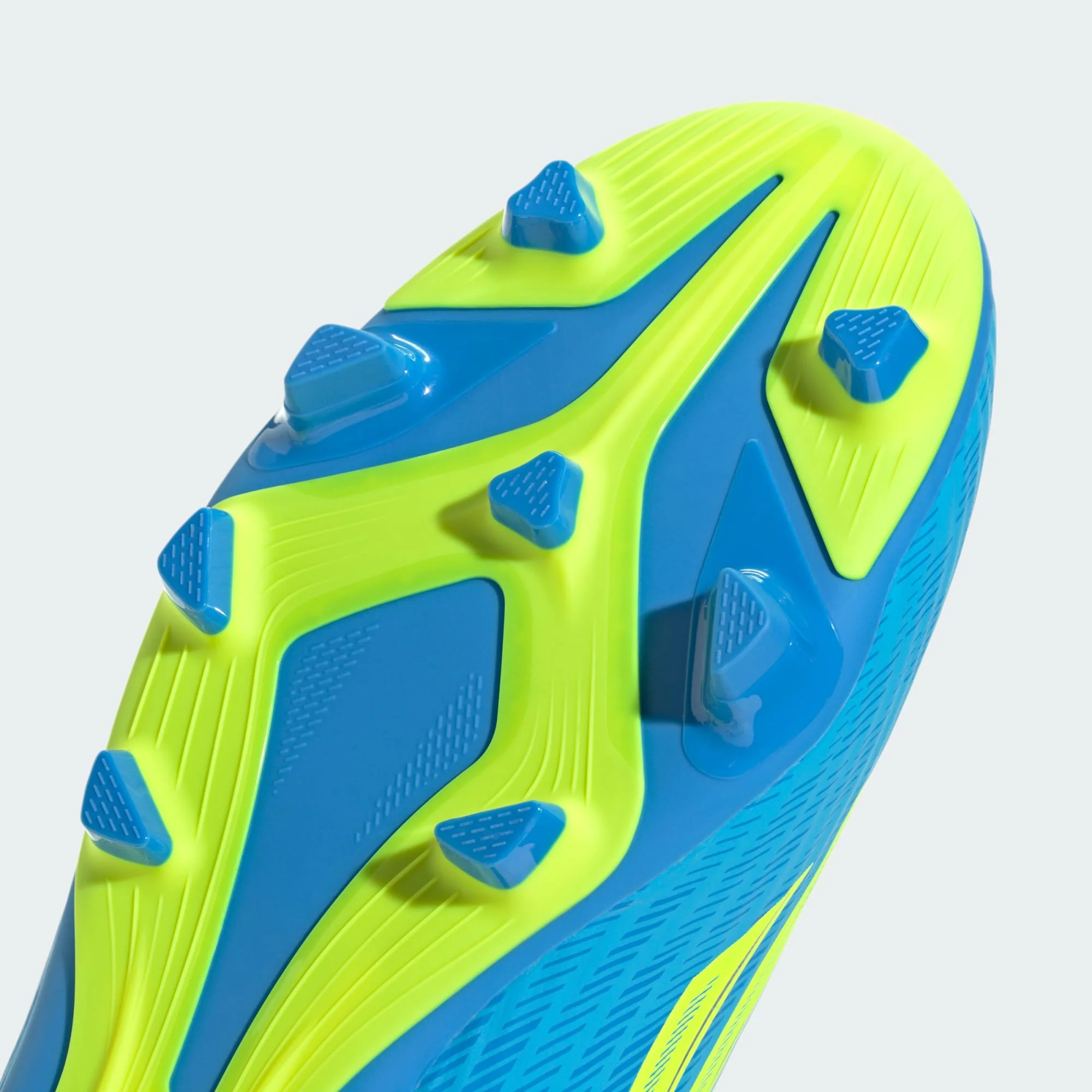 Adidas Men's F50 Club Fg/Mg Blue/Solar Football Boots - Image 7