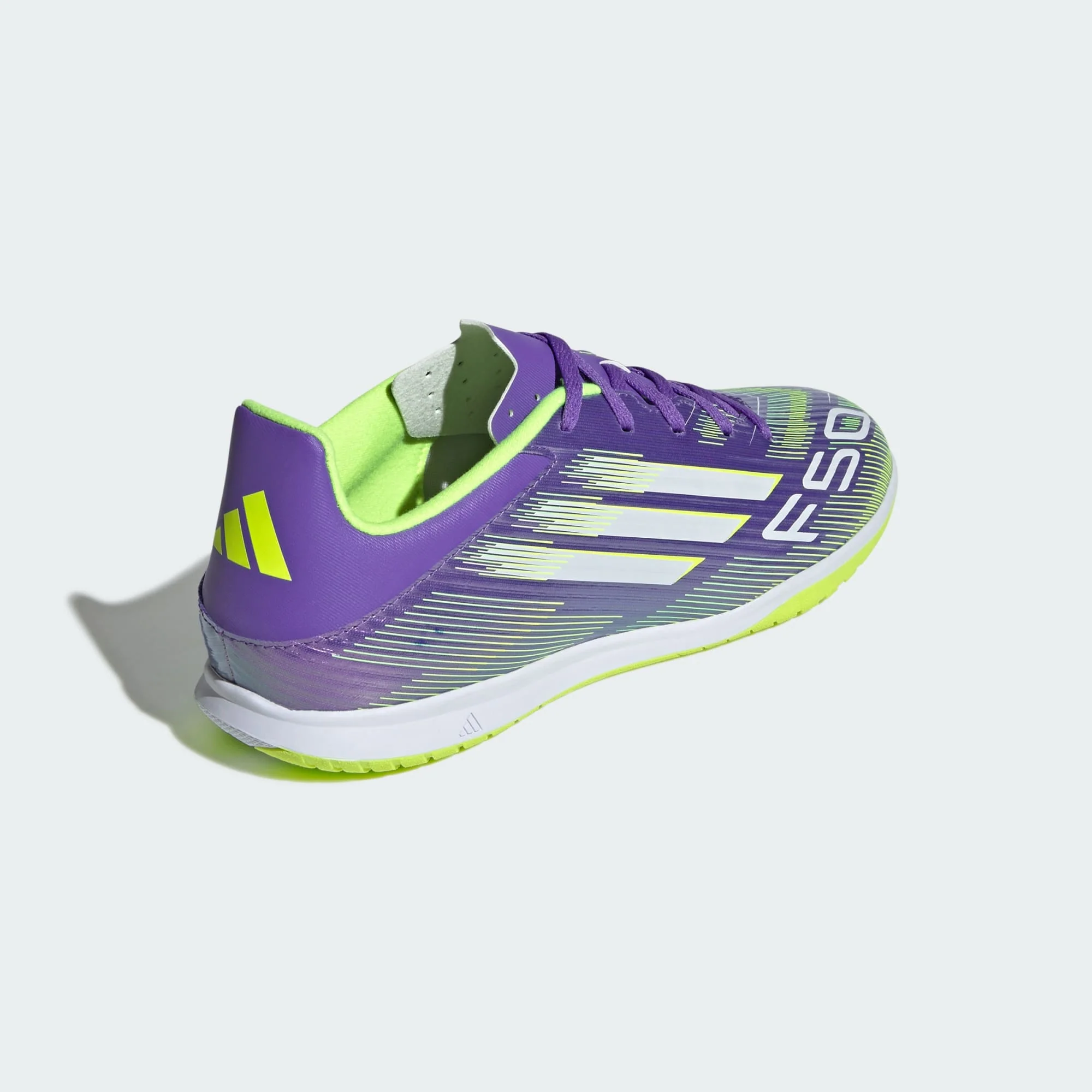 Adidas Men's F50 Club Indoor Purple Football Boots - Image 5