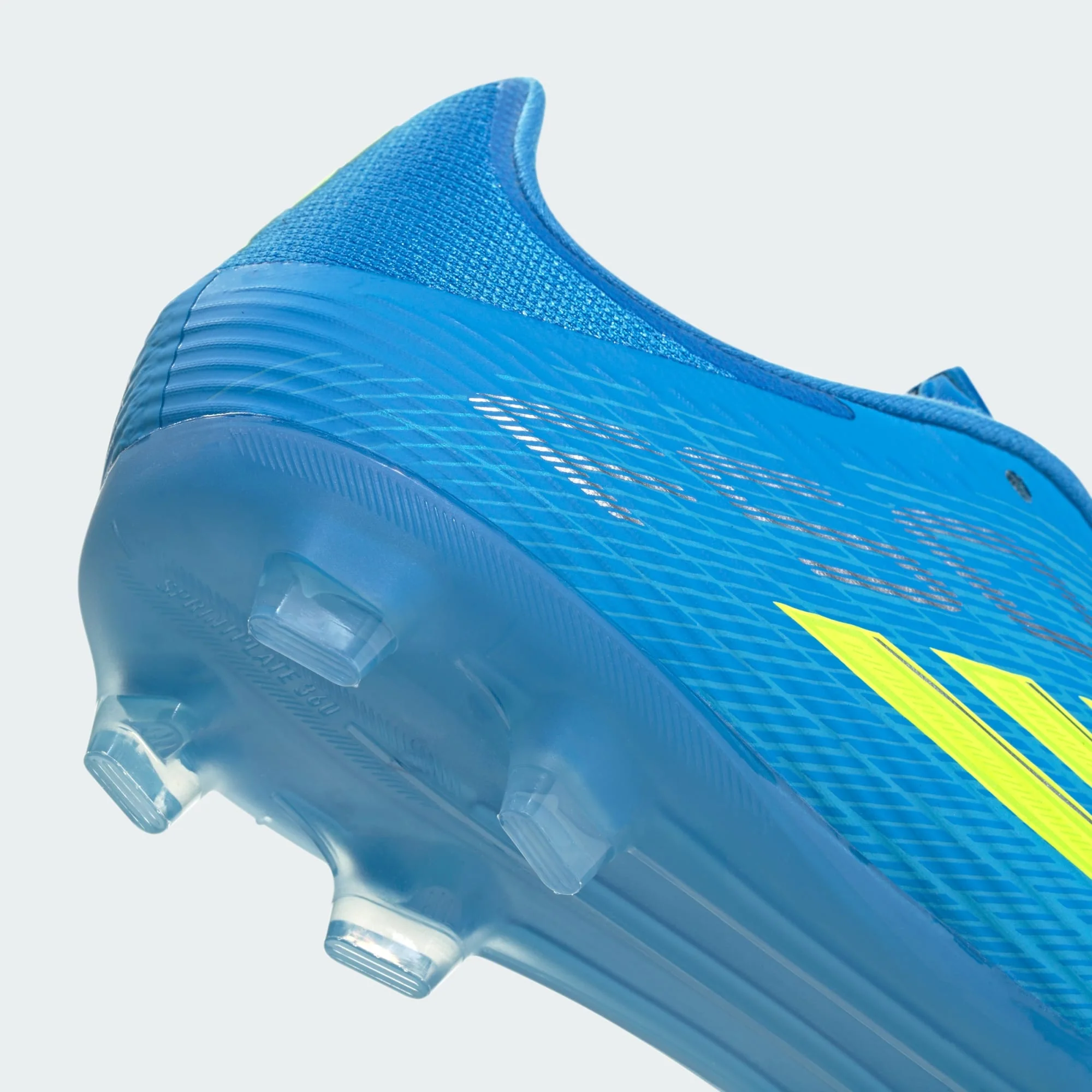 Adidas Men's F50 League Fg/Mg Blue/Solar Football Boots - Image 6
