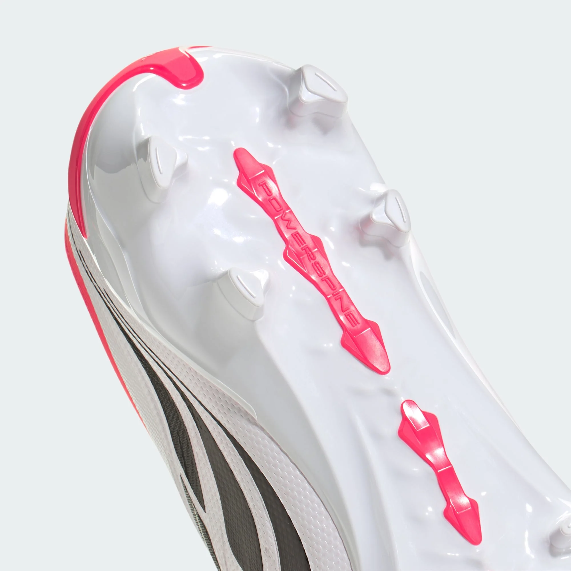 ADIDAS MEN'S PREDATOR LEAGUE FOLD-OVER TONGUE FG RED/WHITE/BLACK FOOTBALL BOOTS - Image 7
