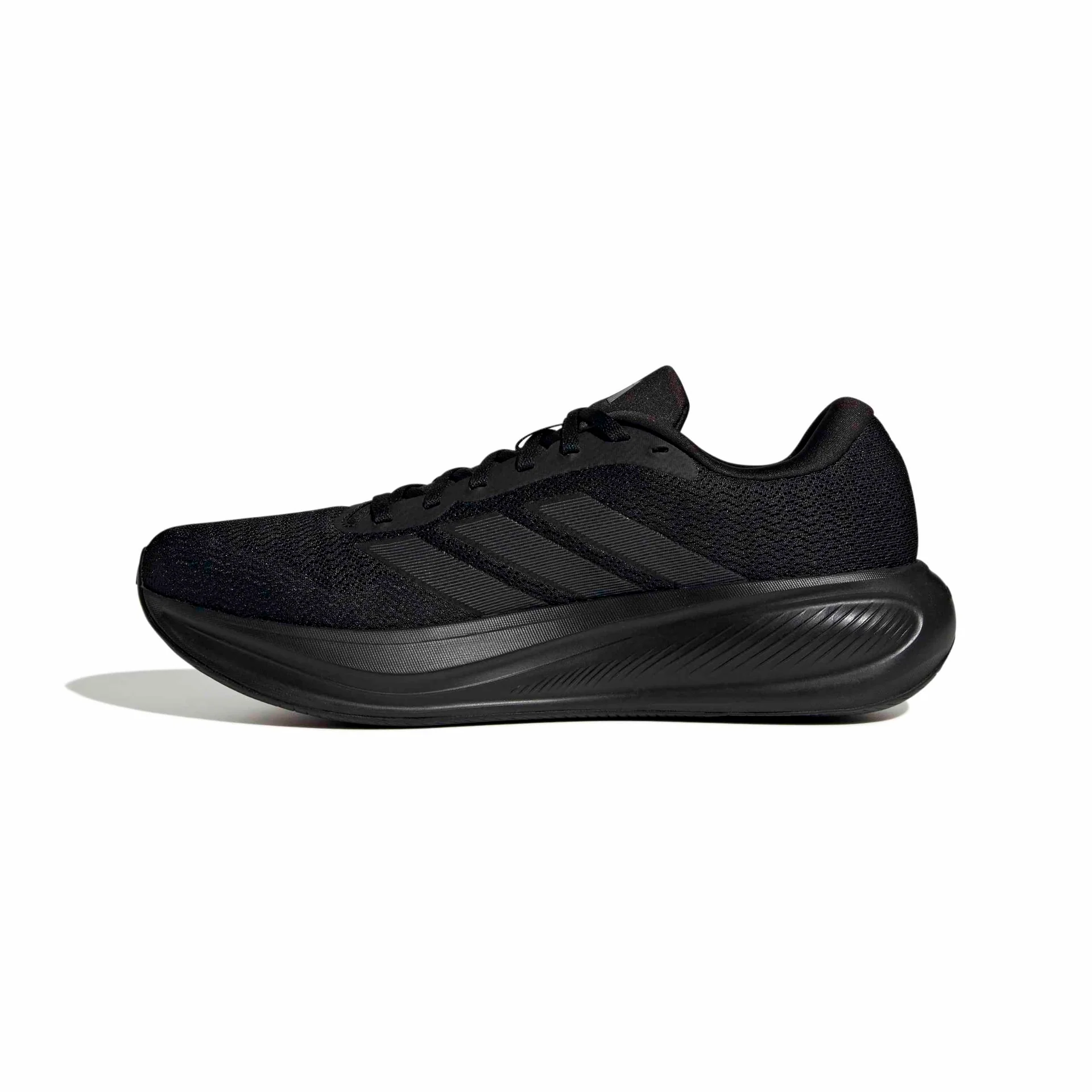 Adidas Men's Response Runner 2 Triple Black Running Shoes - Image 2