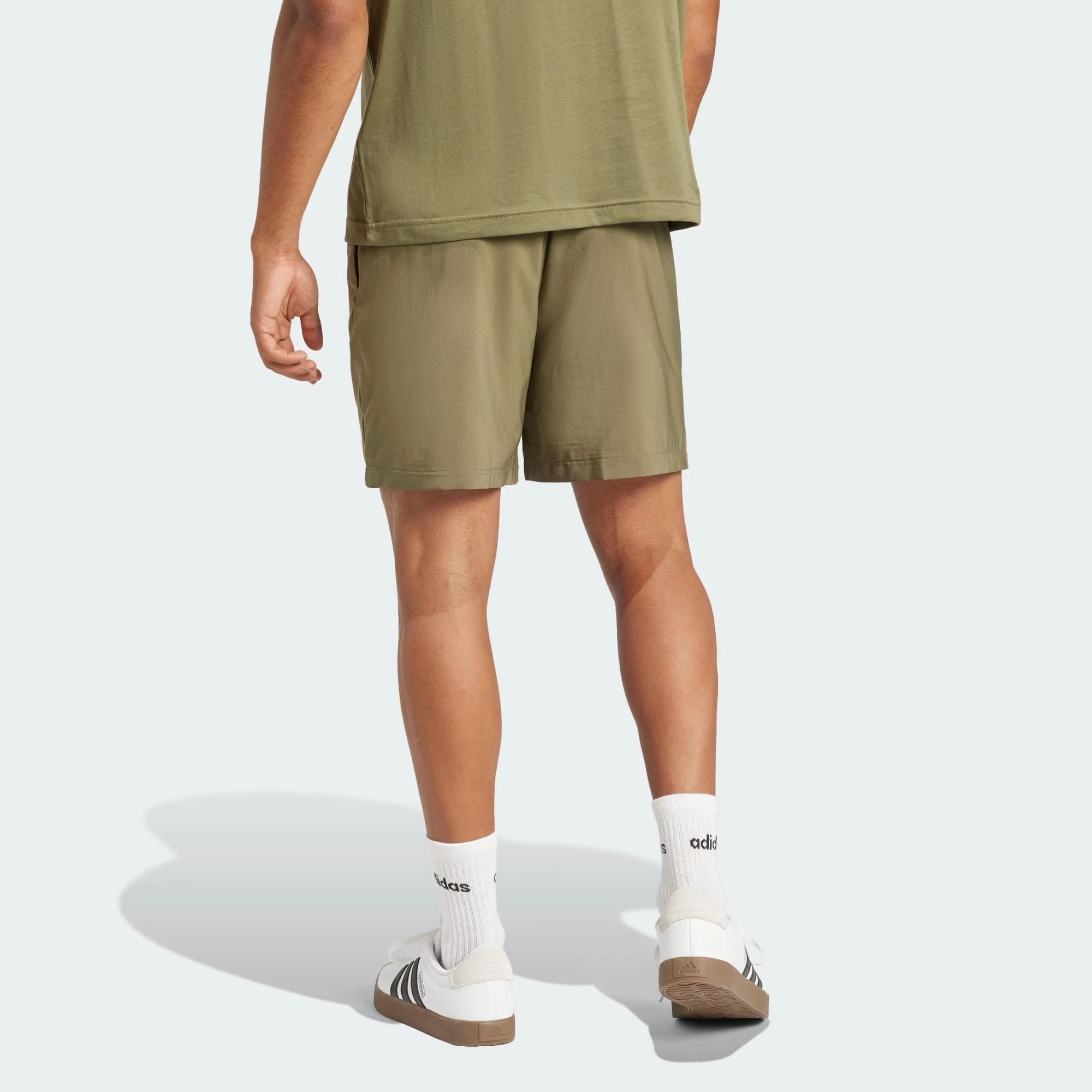 Adidas Men's Small Logo Chelsea Olive Short - Image 4