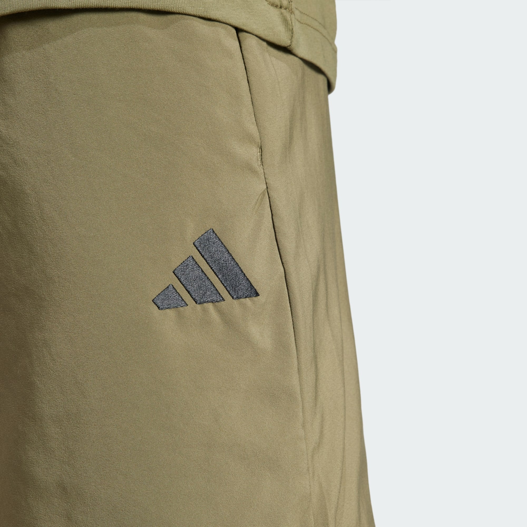 Adidas Men's Small Logo Chelsea Olive Short - Image 5