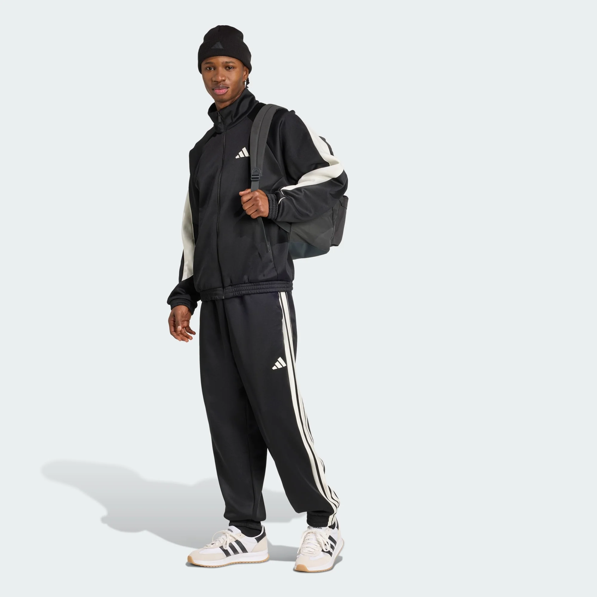 Adidas Men's Stadium Black Trackpants - Image 4