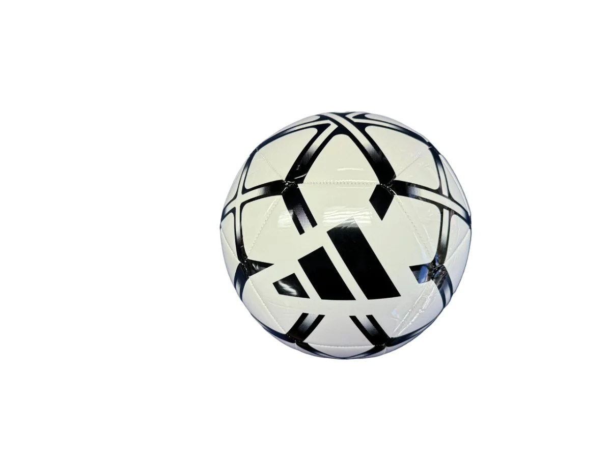 ADIDAS STARLANCER CLUB BLACK/WHITE SOCCER BALL - Image 2