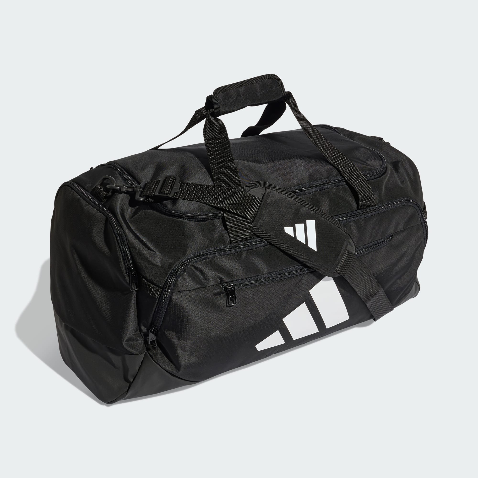 Adidas Training Defender 60l Black/White Duffle Bag - Image 4