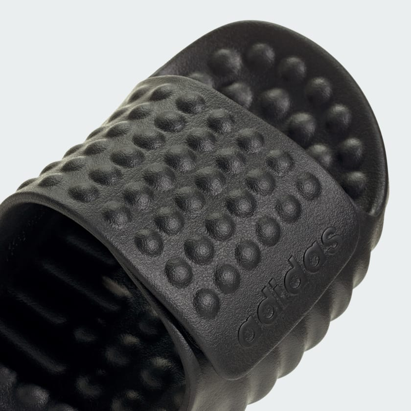 Adidas Unisex 360rec Triple Black Slides - Image 6