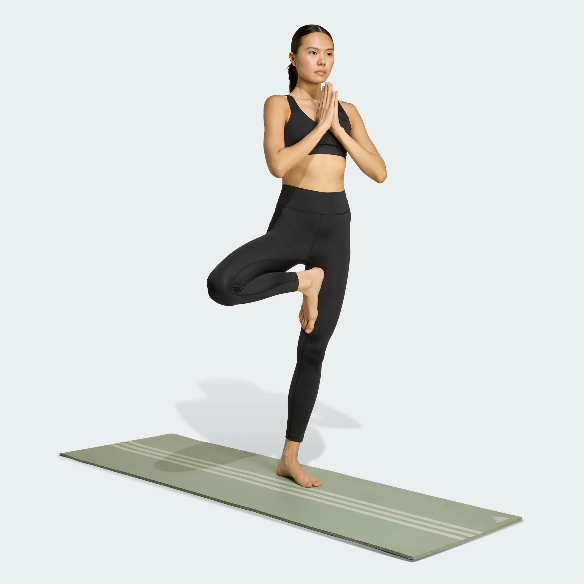 Adidas Women's All Me Full-Length Black Tights - Image 4