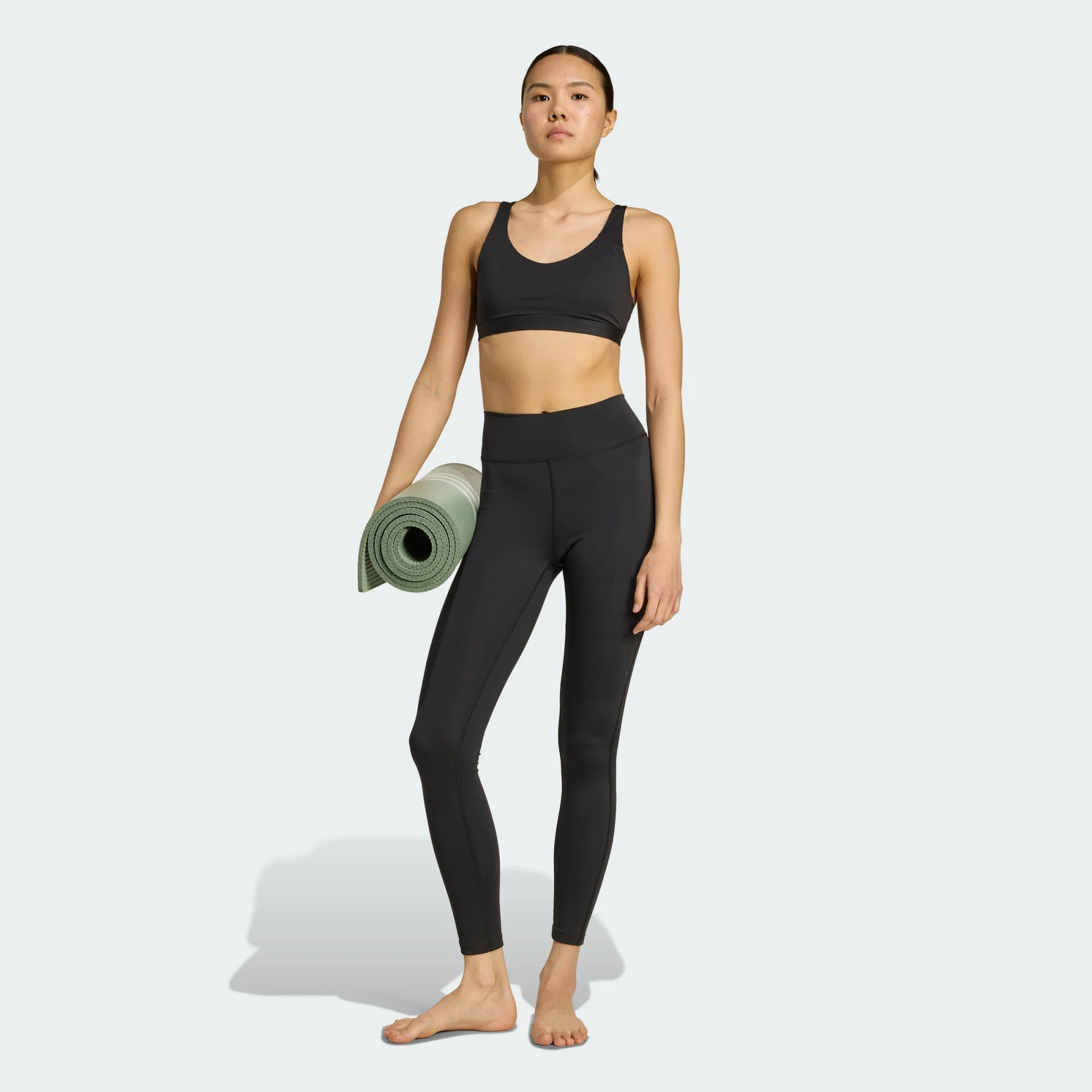 Adidas Women's All Me Full-Length Black Tights - Image 5