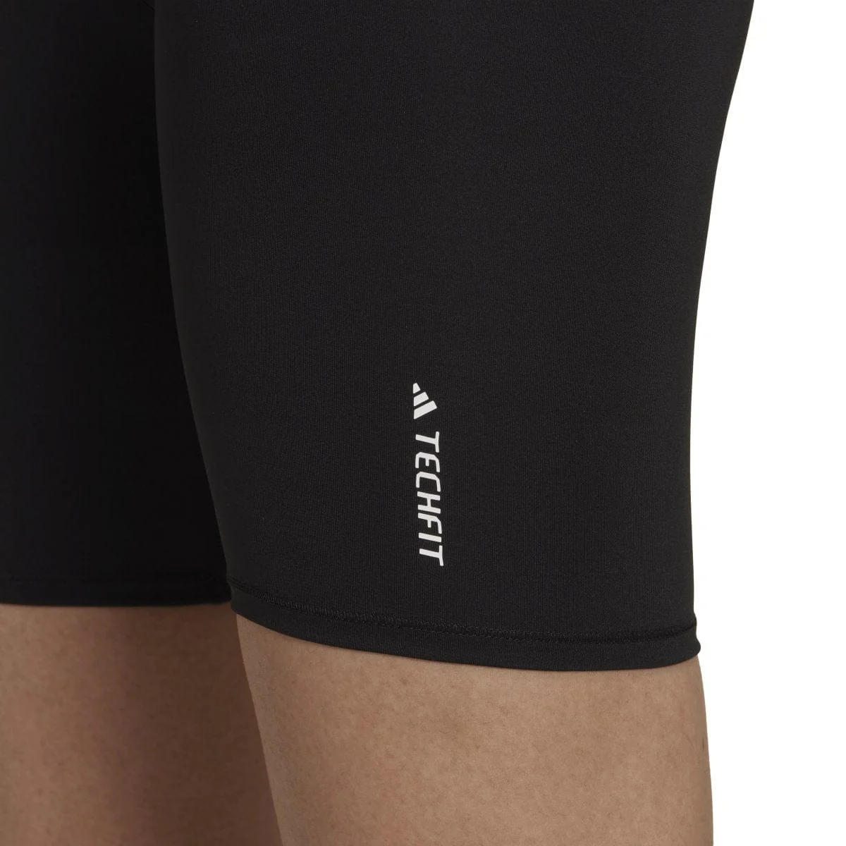 Adidas Women's Techfit Black Bike Short Tights - Image 5