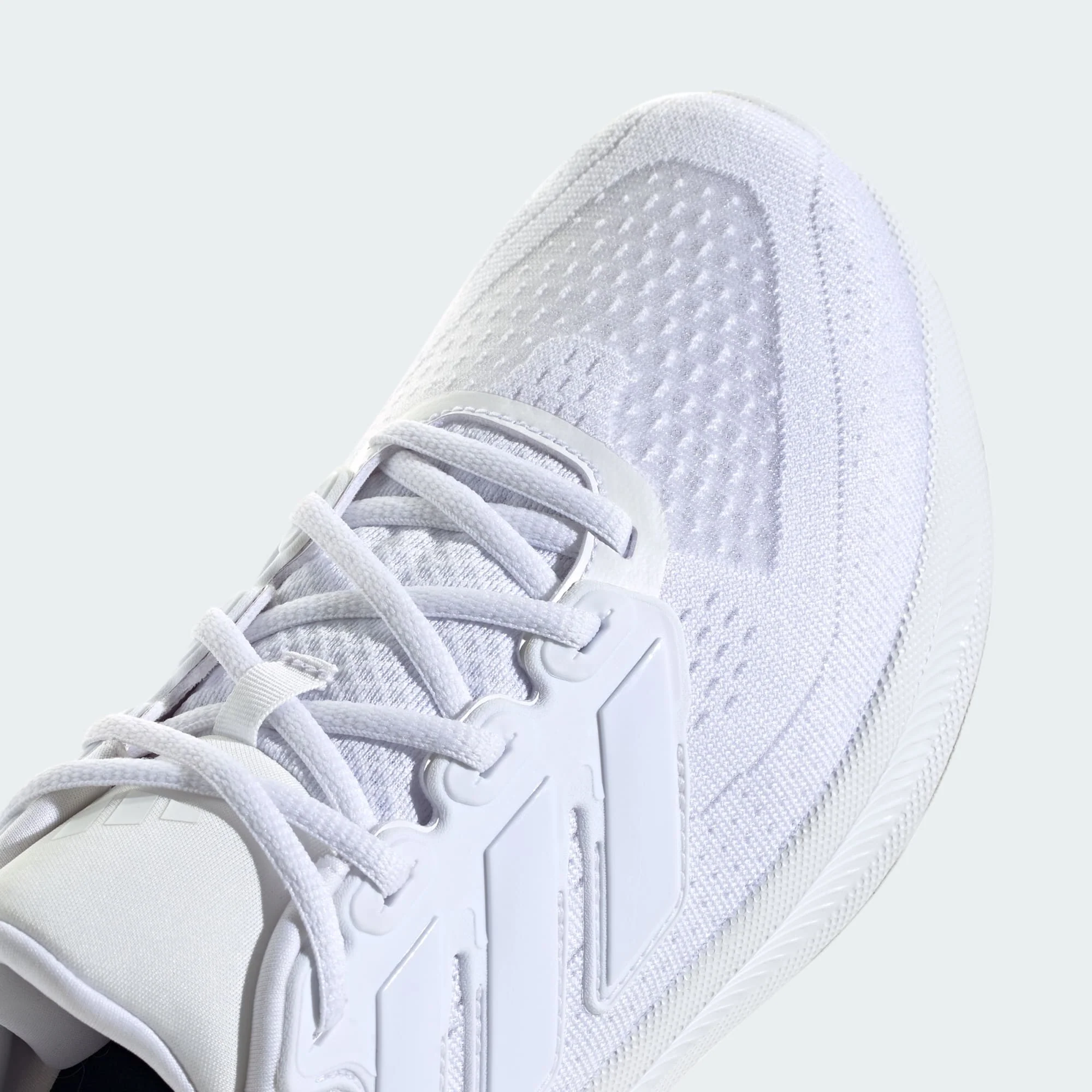 ADIDAS WOMEN'S ULTRARUN 5 TRIPLE WHITE RUNNING SHOES - Image 7